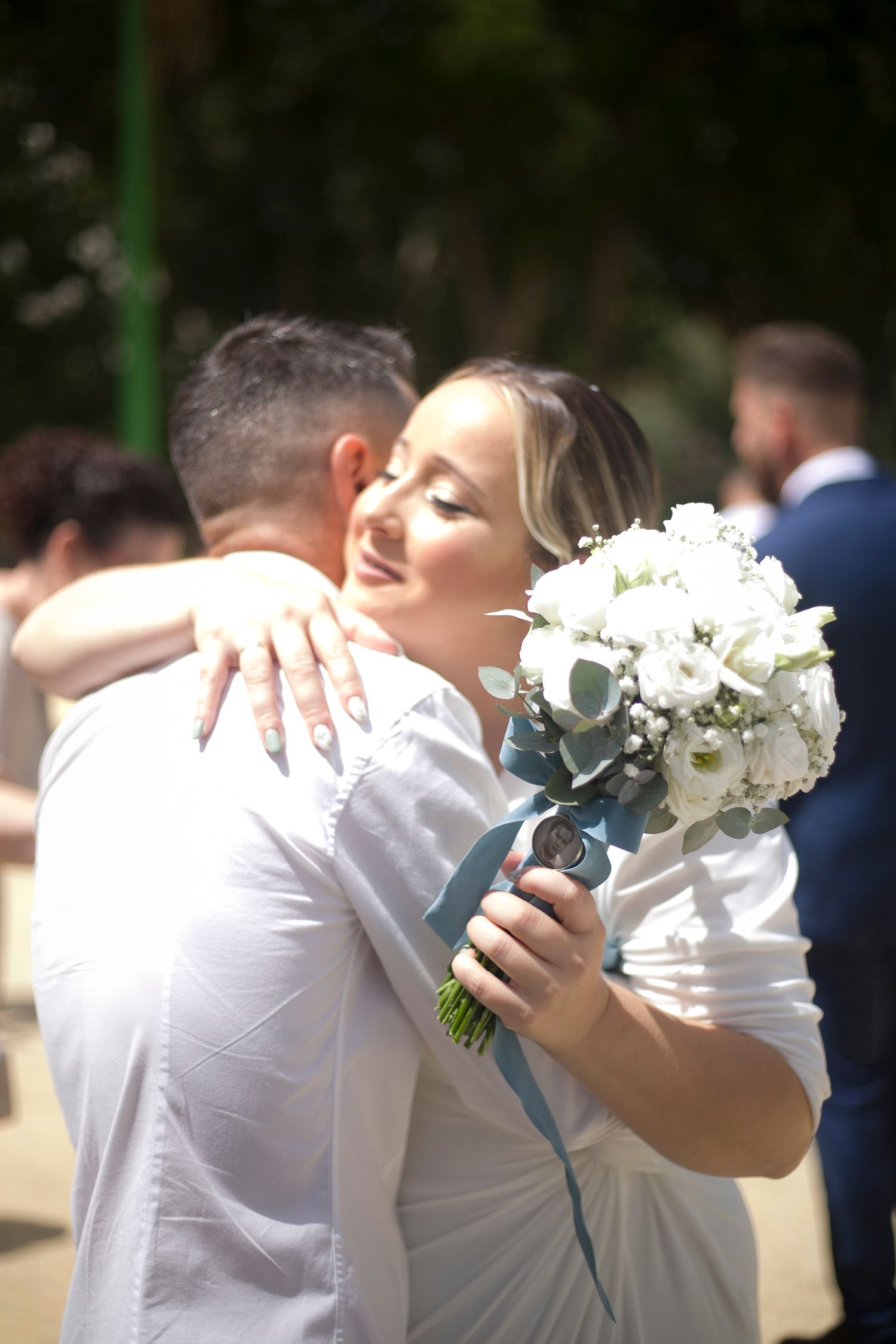 Natural wedding photography in Wallis