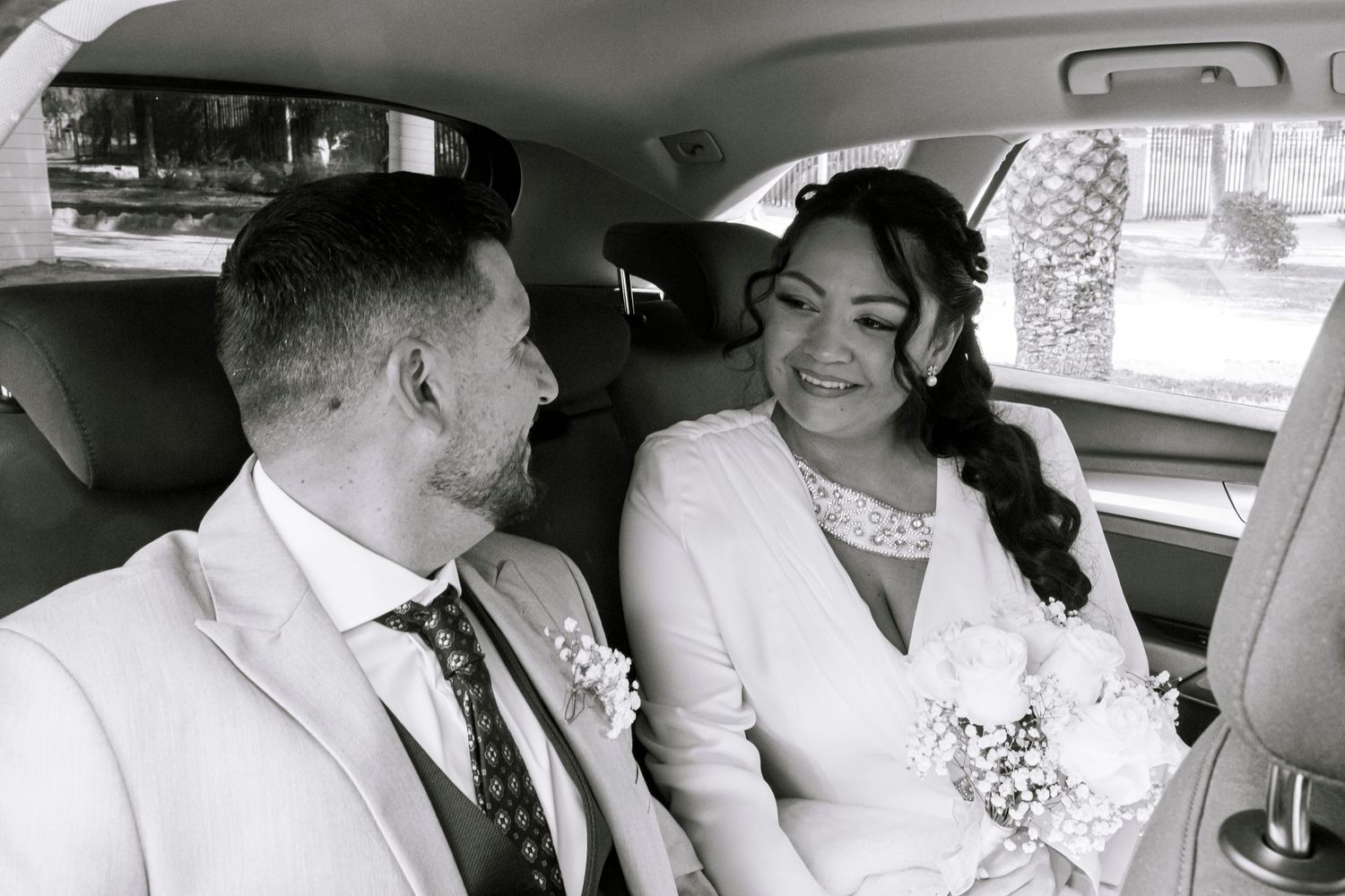 Wedding couple portrait in Bern with emotional moments