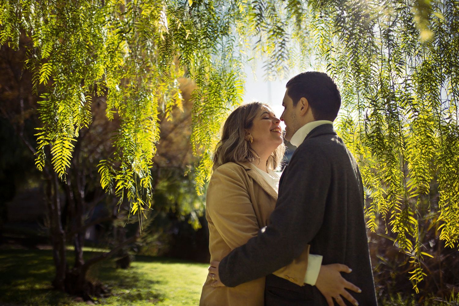 Natural couple photography session in Valais