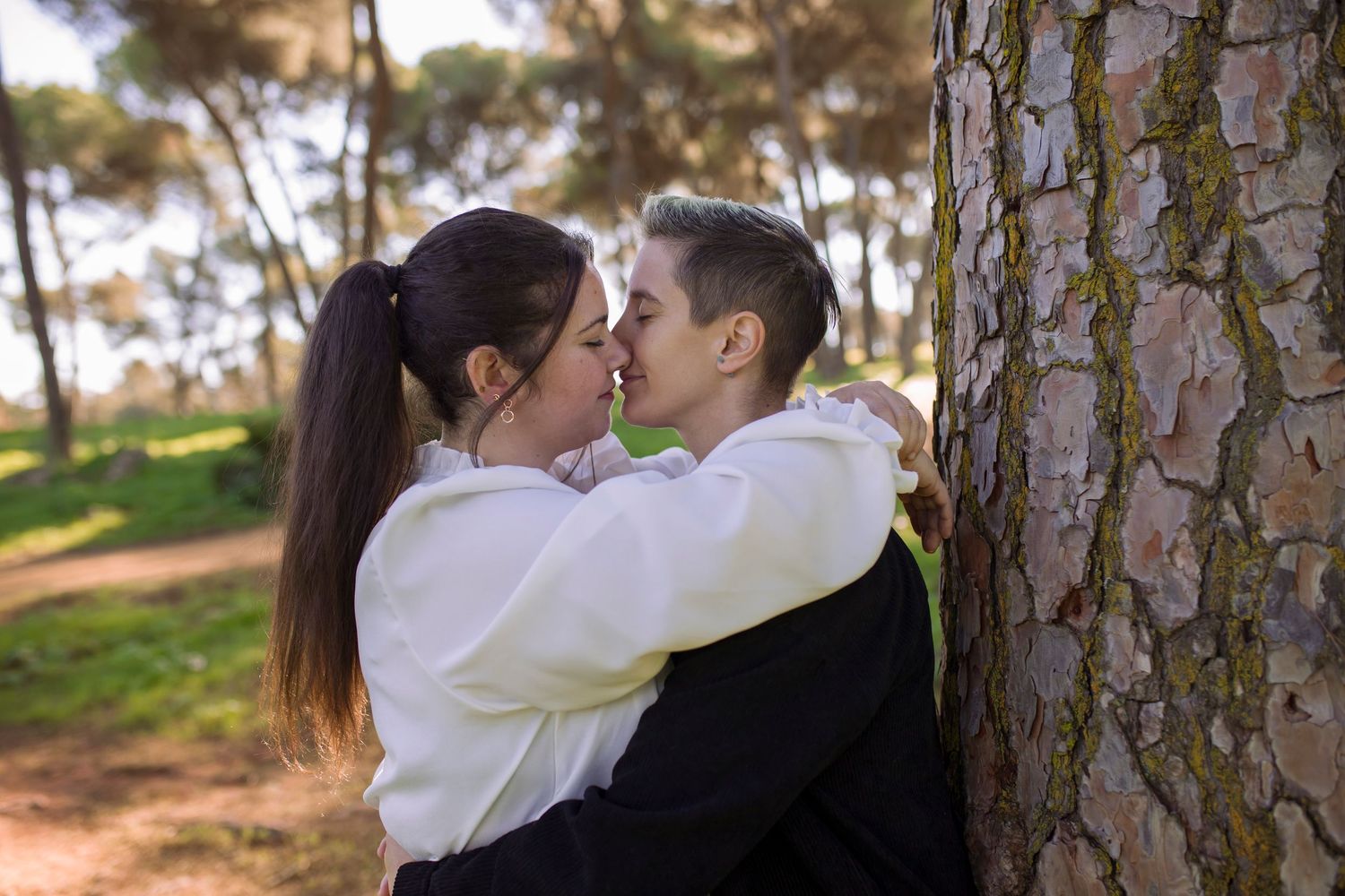Natural couple photography session in Valais