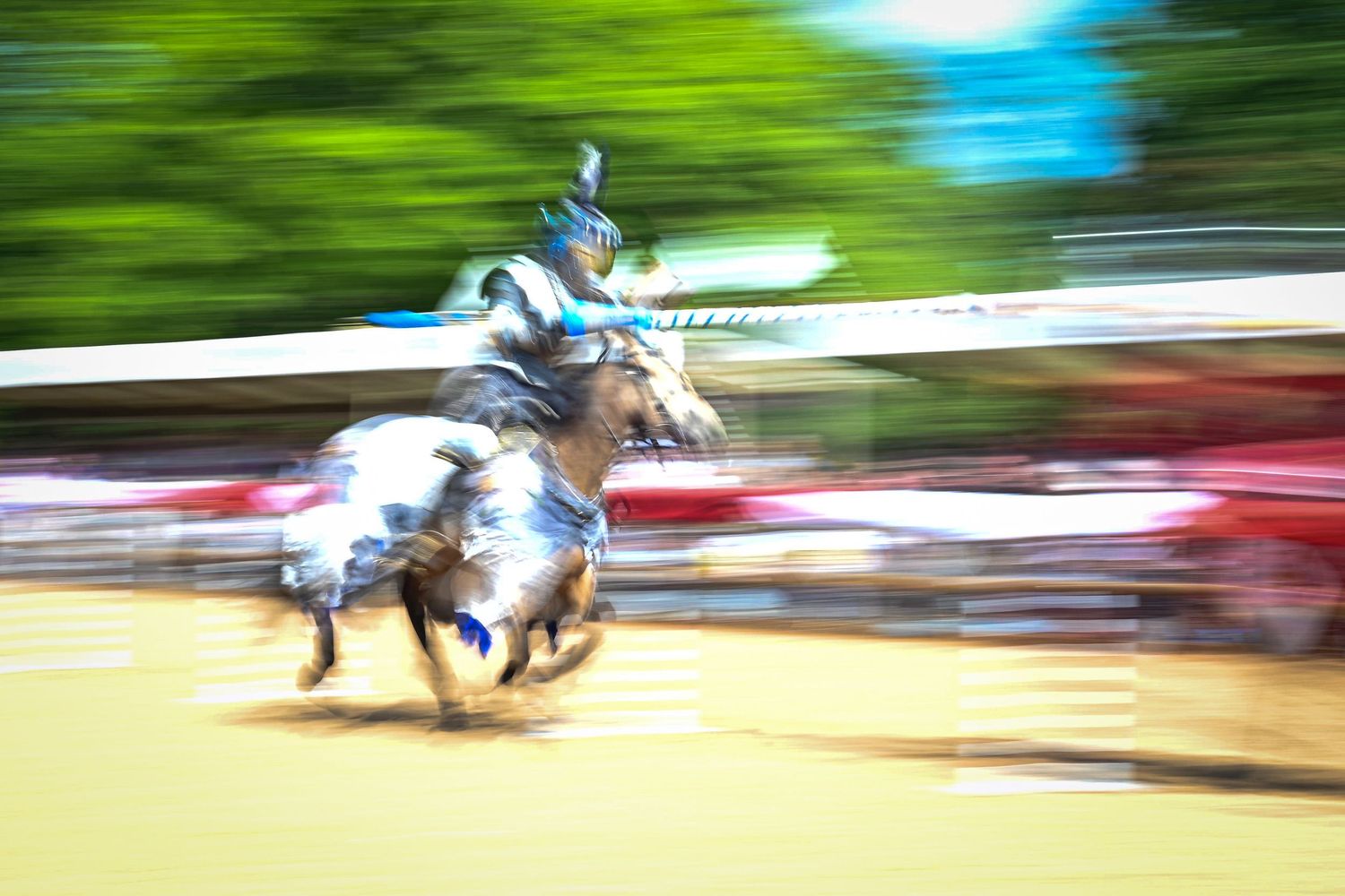 Jousting at Warwick Castle
