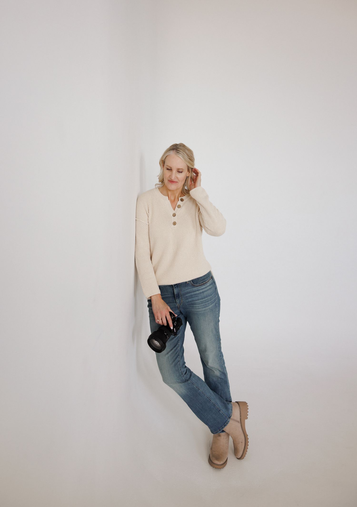 In-studio portait of Alli from Ali Photo CO: Utah wedding and portrait photographer