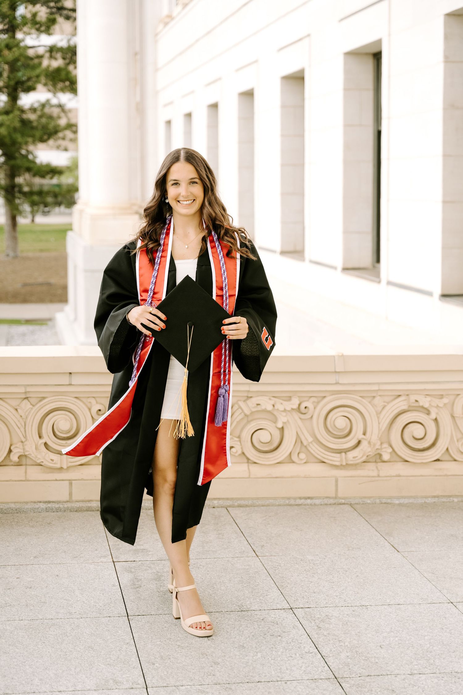 Photo of a Nursing student graduate at the University of Utah