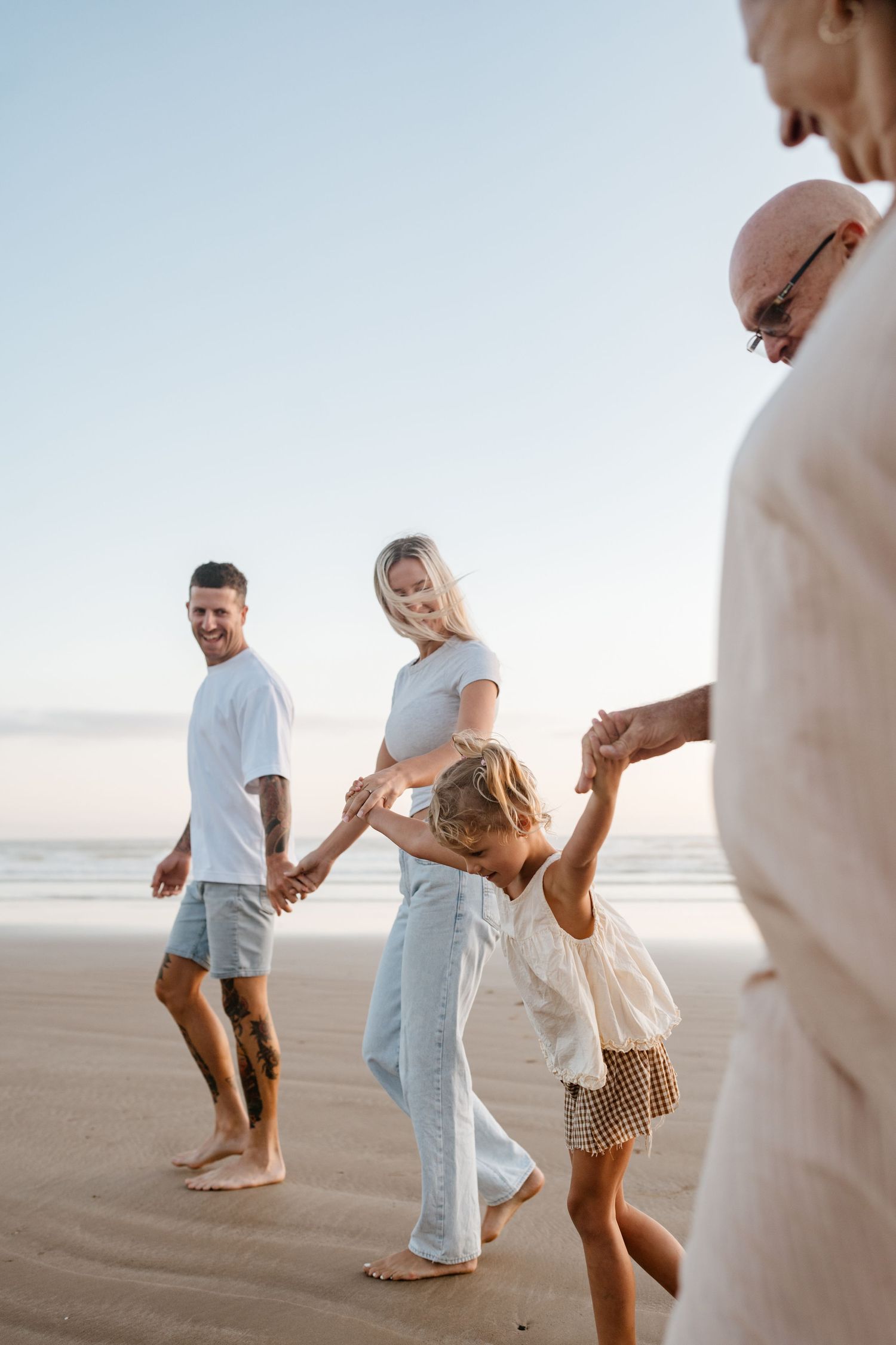 Extended Family Sunrise Photoshoot