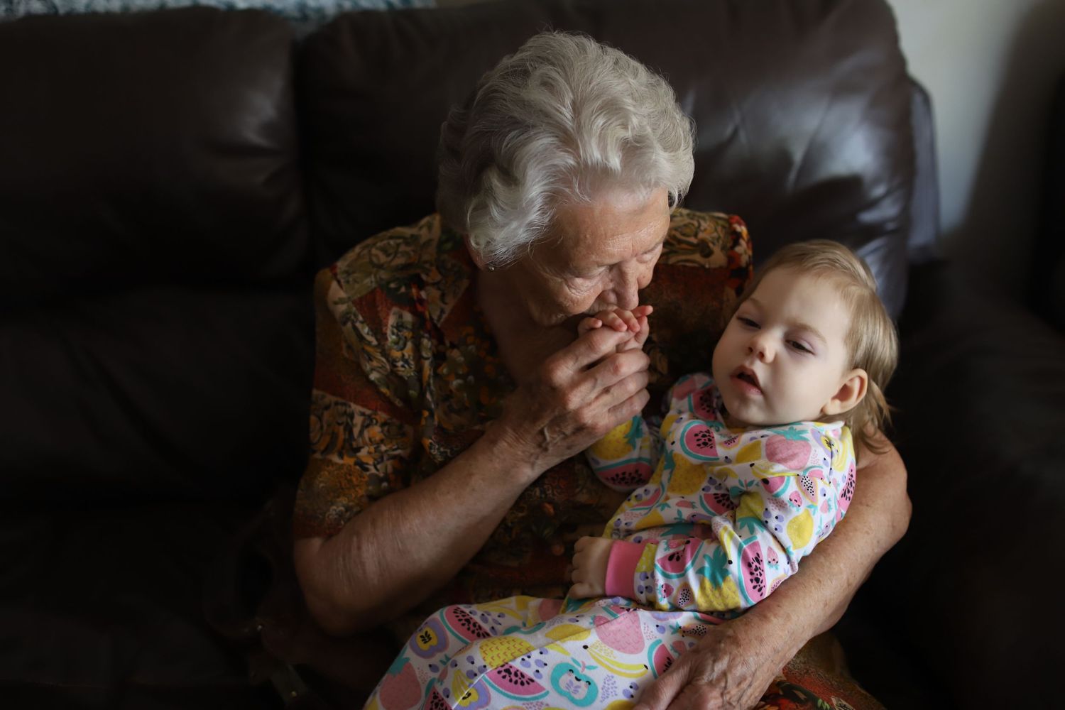 Great Grandmother with Sophia