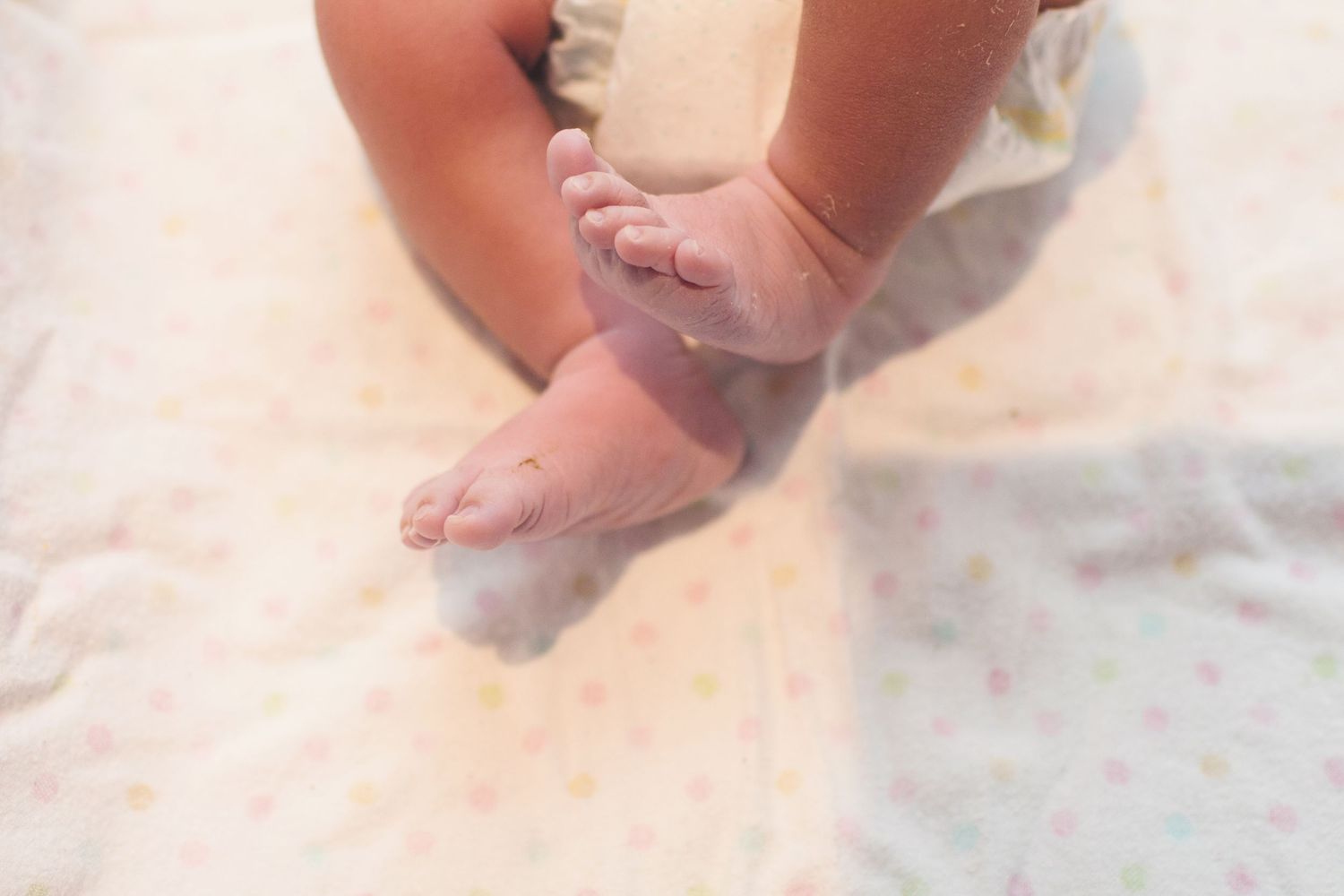 Birth details. Fresh Newborn 1 hour old . Birth Photography