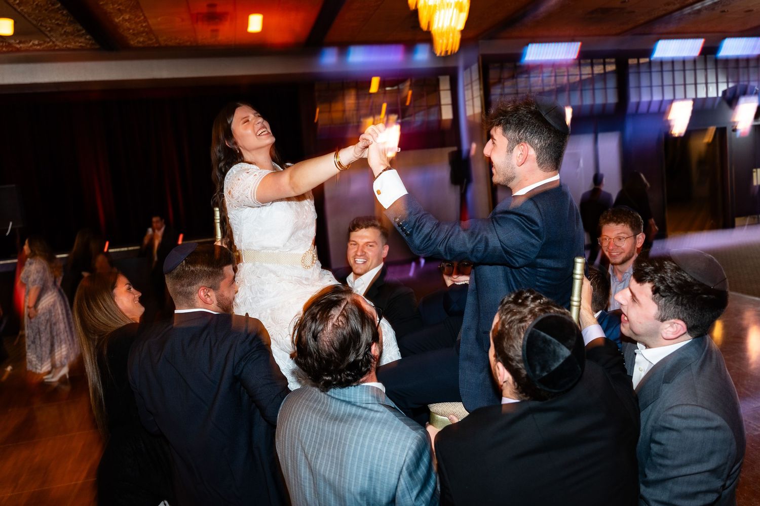 engagement party dancing