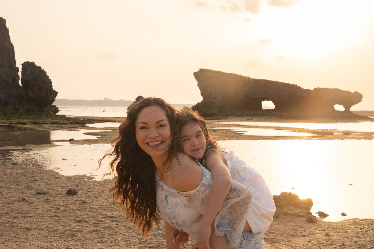 mom and me