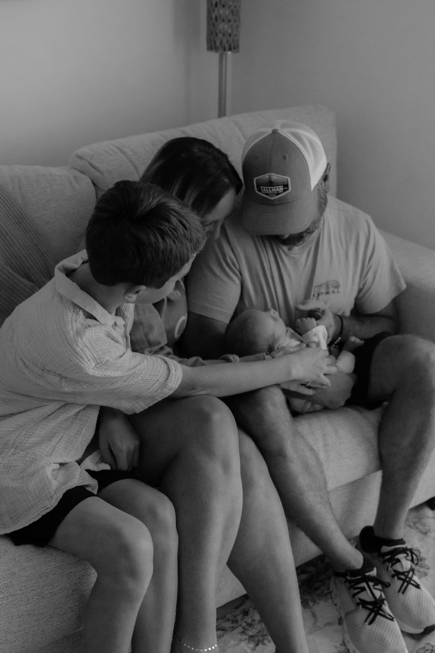 Newborn baby photoshoot