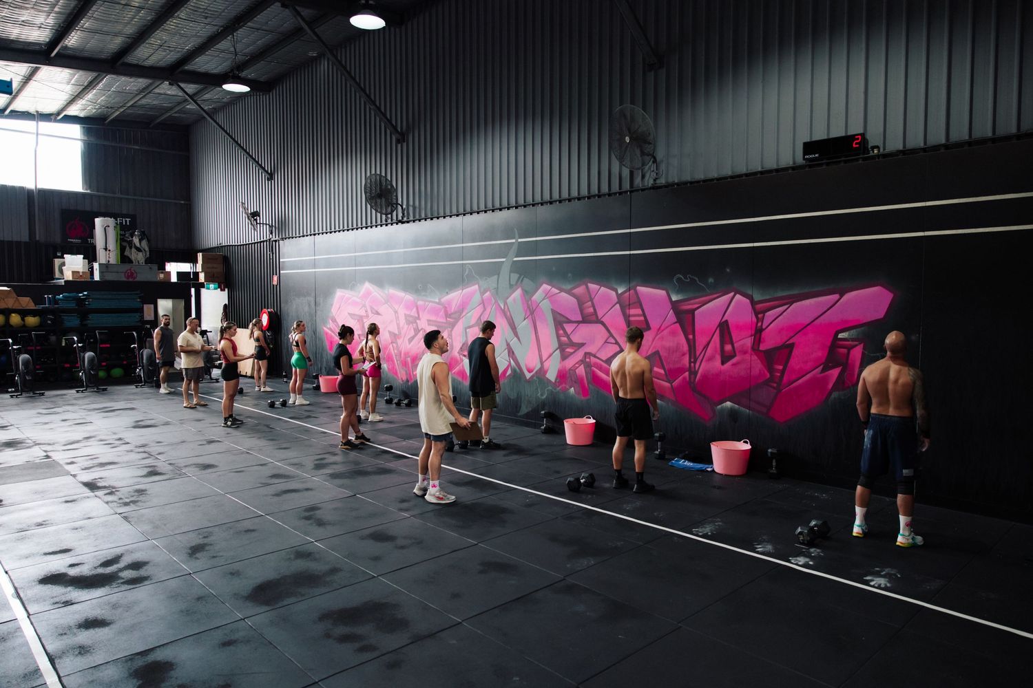 Event and branding photoshoot for Newcastle crossfit gym