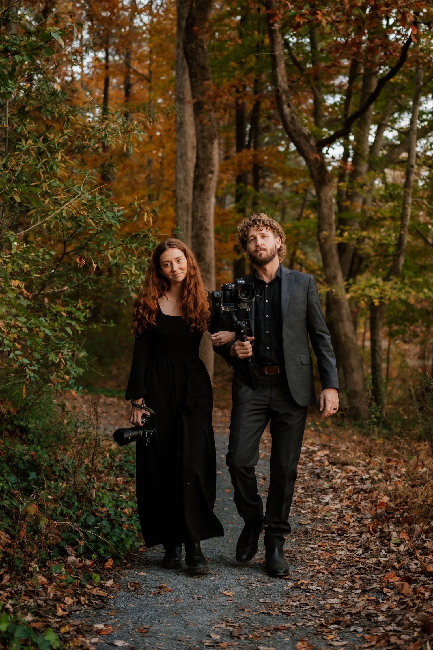 A Wedding photo and video team serving Southern Pines, North Carolina. Husband and wife duo