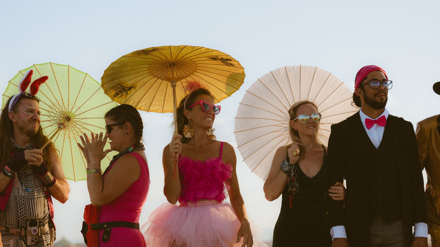 Playful adventure session with tutus and parasols, by Sammy Aucella Photography