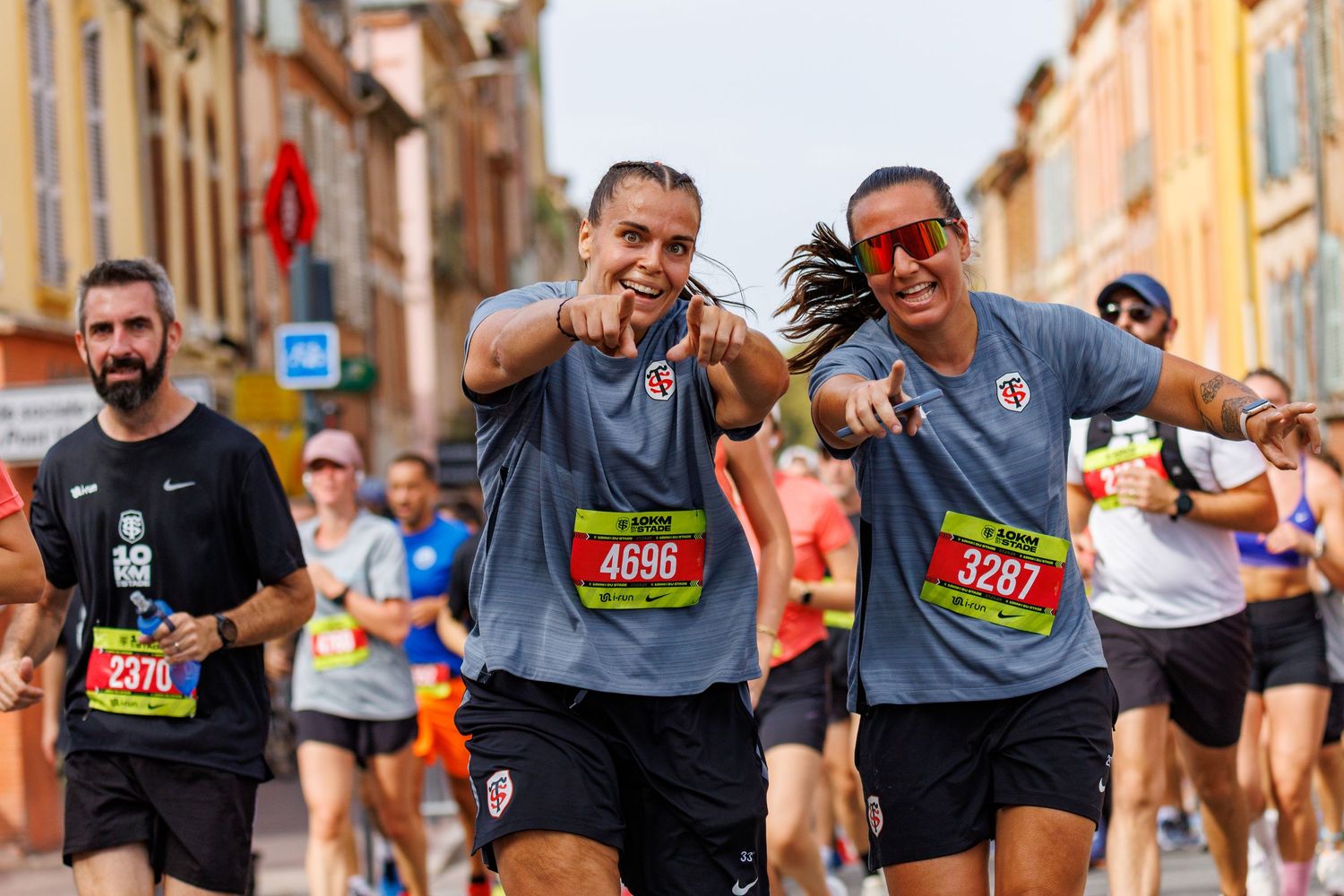 Portrait de sportifs