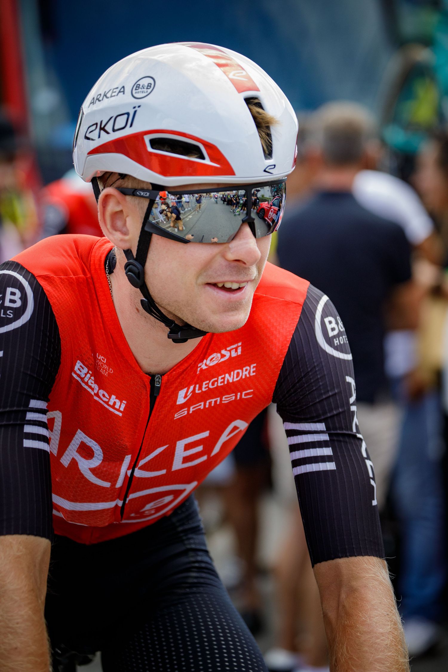 Portrait d'un coureur du tour de France