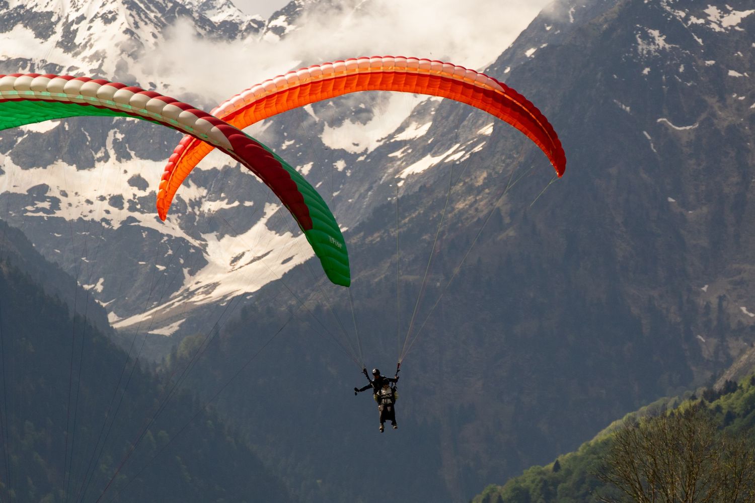 Parapente Loudenvielle, Pyrénées