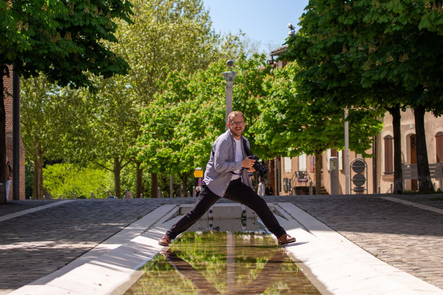 Portrait de Pierre Staub en action