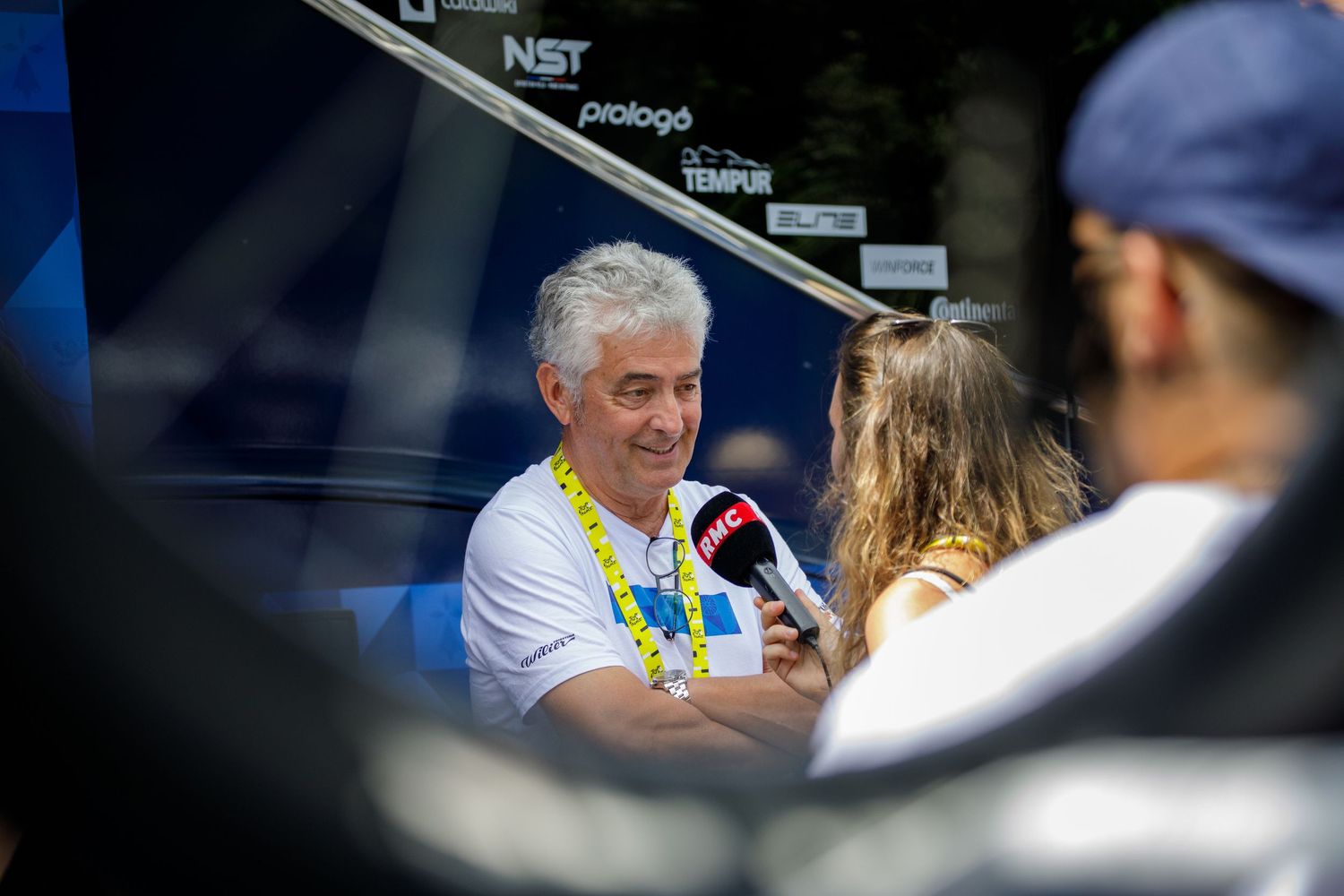 Portrait d'un directeur d'équipe du tour de France