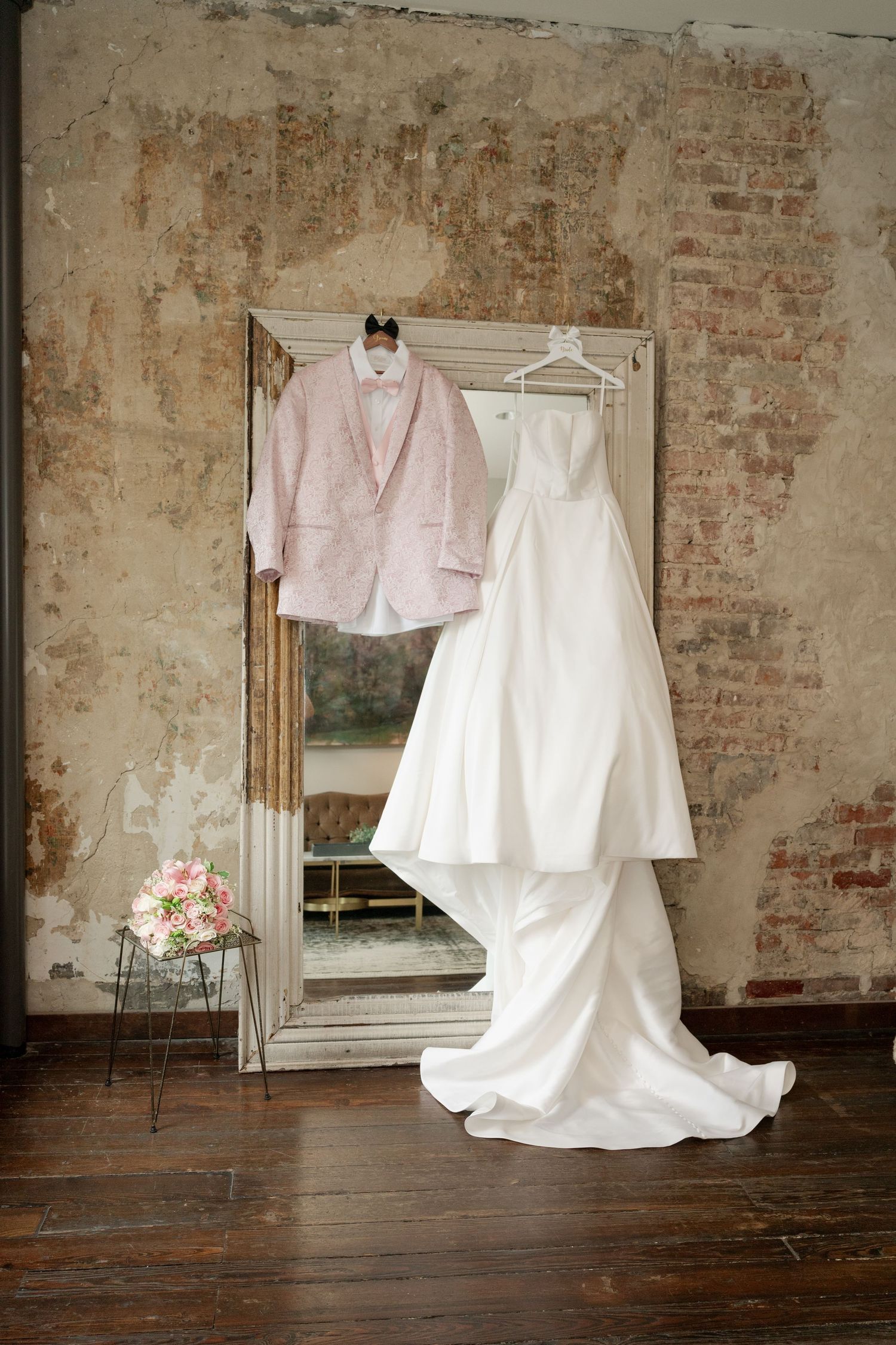 Bride and Groom details at The Cordelle in Nashville, TN