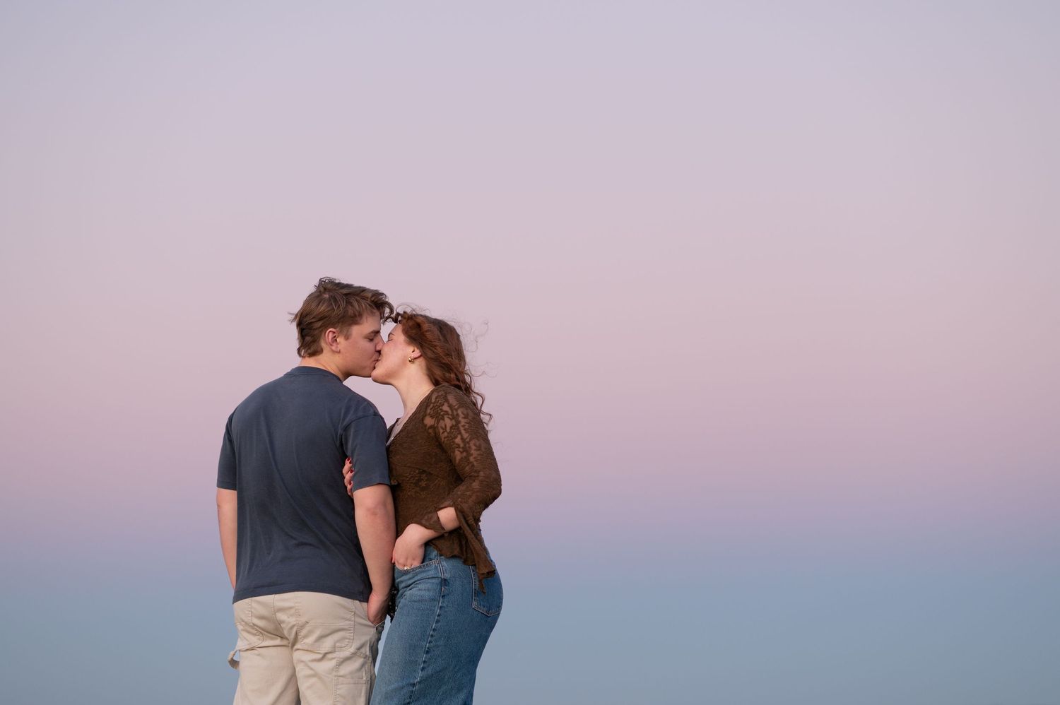 engagement session at preservation park in Thompson Station, TN