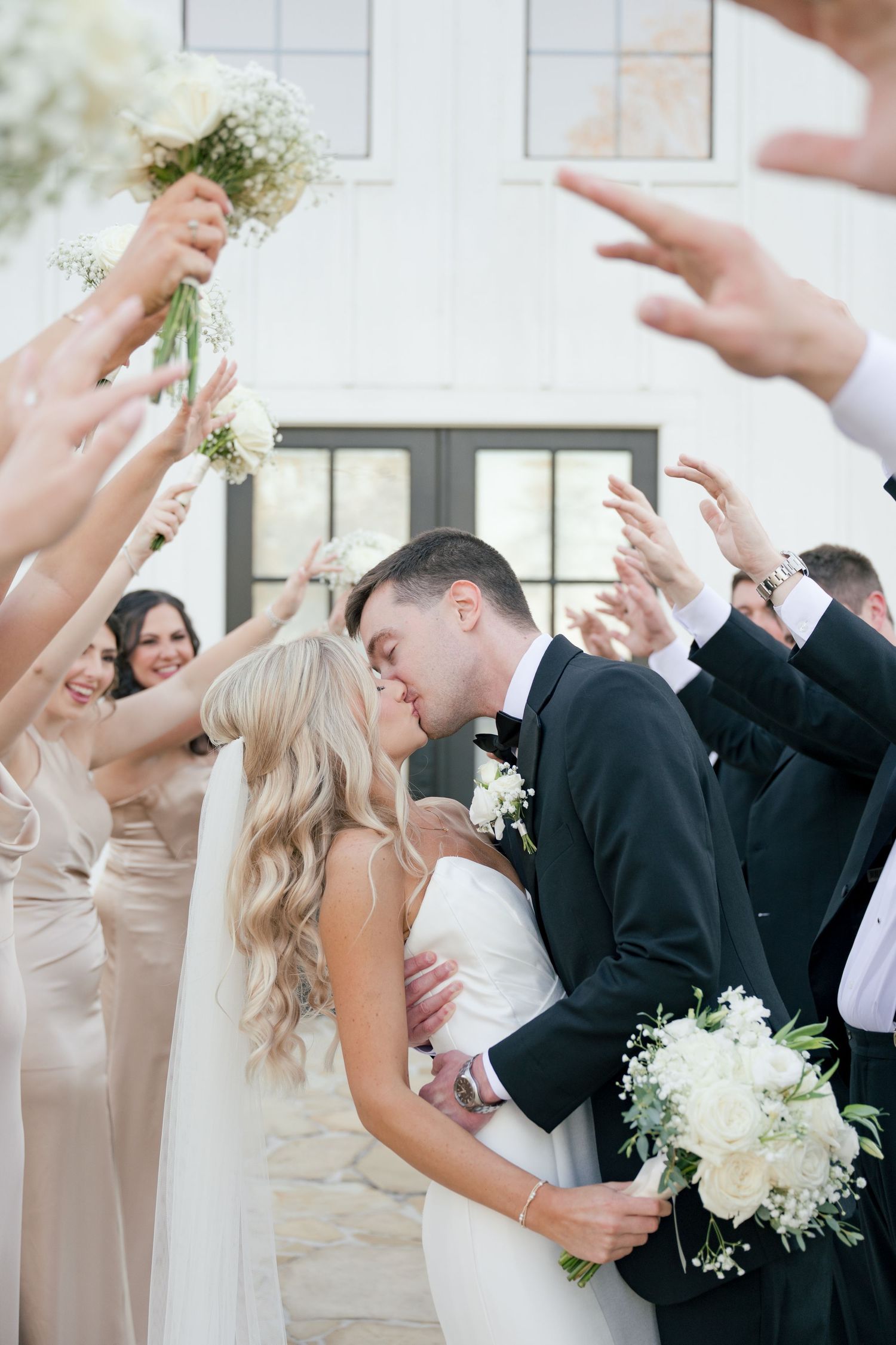 wedding portrait in The Monroe, a Nashville wedding venue