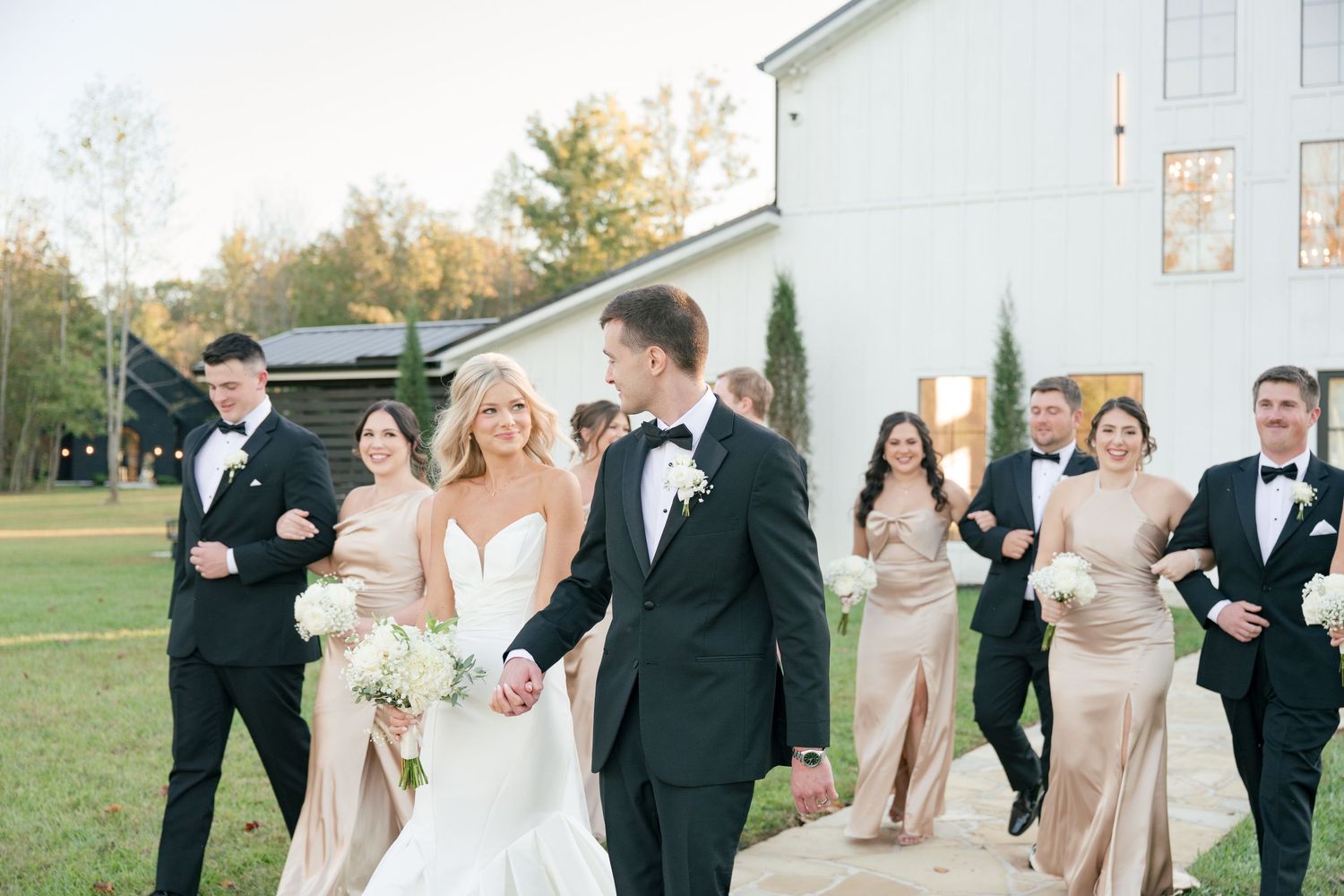 wedding portrait in The Monroe, a Nashville wedding venue
