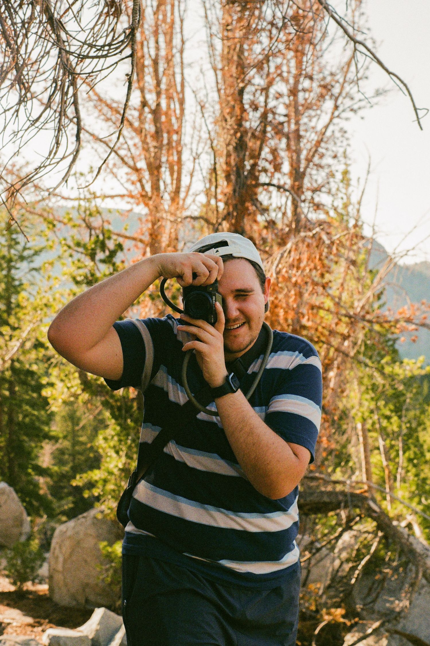 Guy in Forest