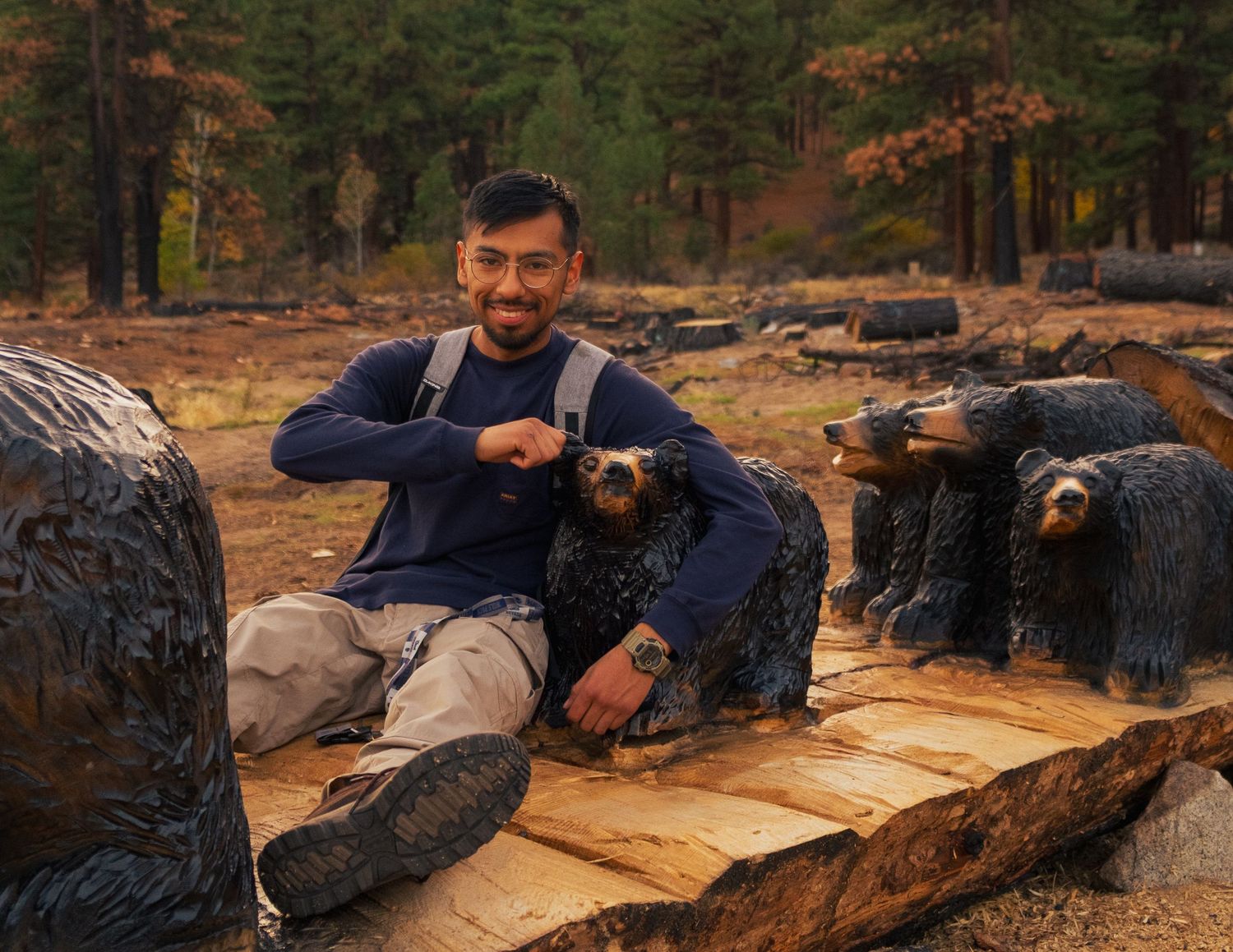 Guy with Bears