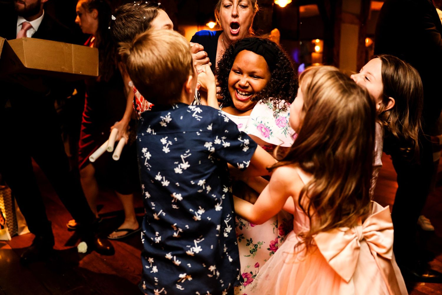 bride and groom at reception in reigate Surrey. relaxed wedding, documentary photography