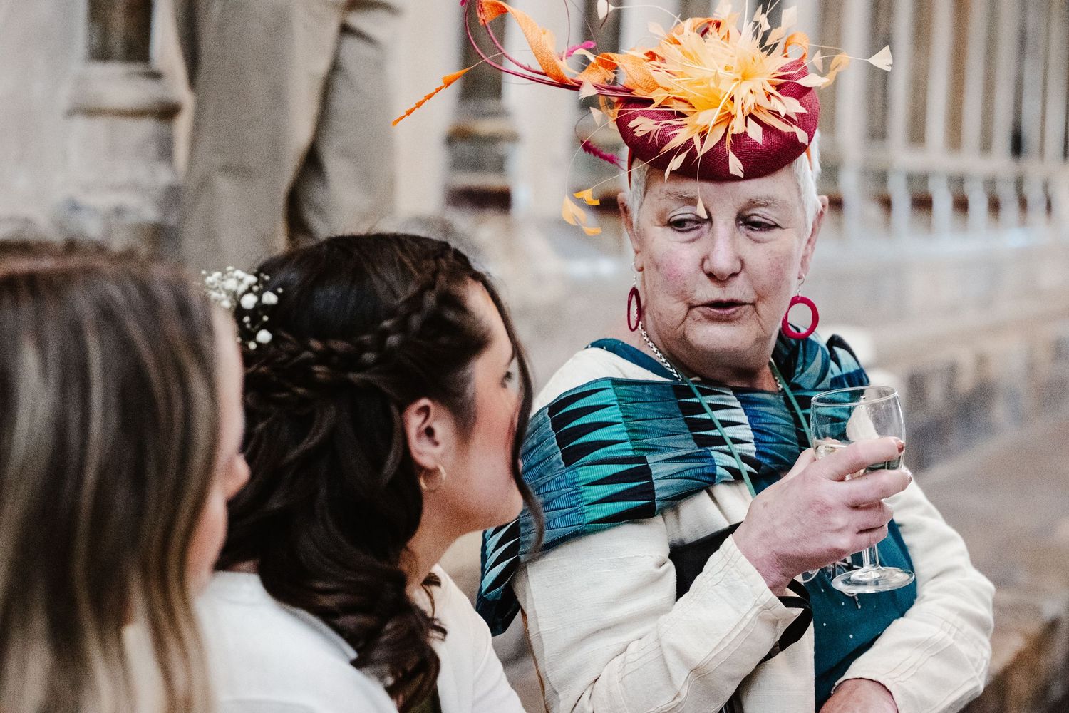 Canterbury cathedral, Canterbury cathedral lodge, crypt wedding ceremony, family, joy, relaxed wedding.Kent documentary wedding photographer