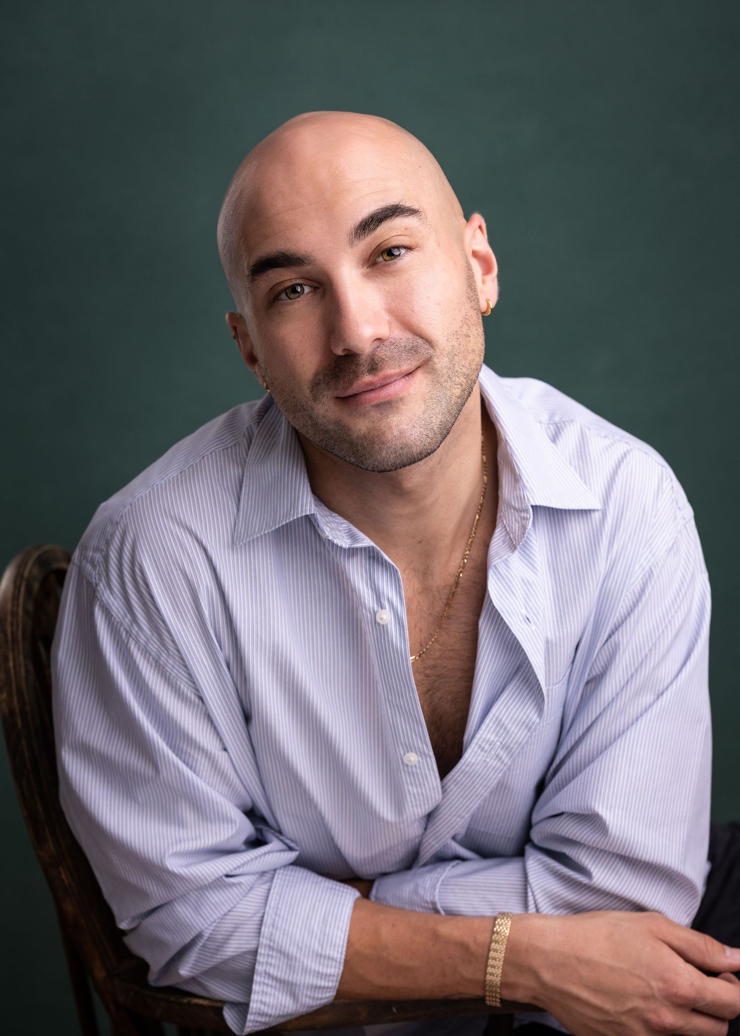 A colour headshot of Benjamin Rutter.
Courtesy of Hot Cross Brun Headshots