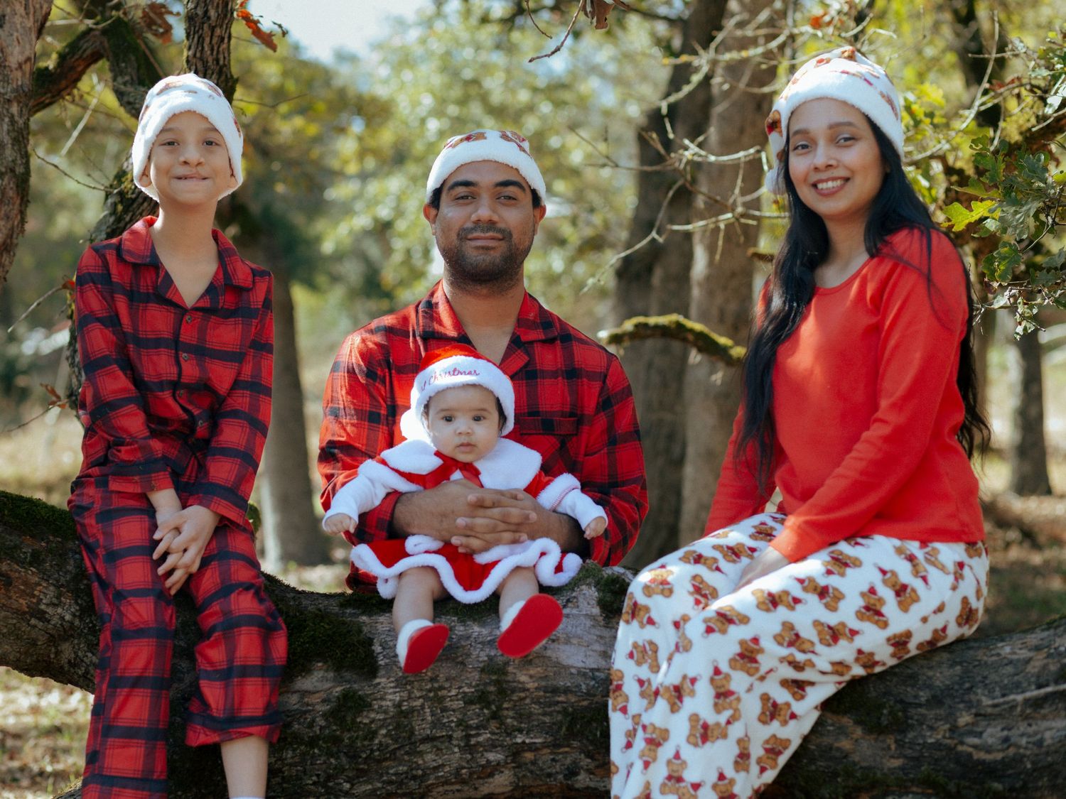 Family Christmas session in Austin Texas