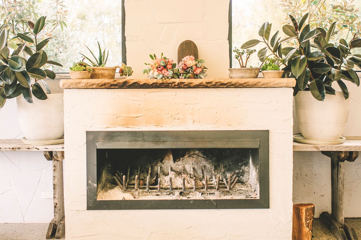 Wild and organic floral styling by Wild Lotus for a coastal Sydney wedding.