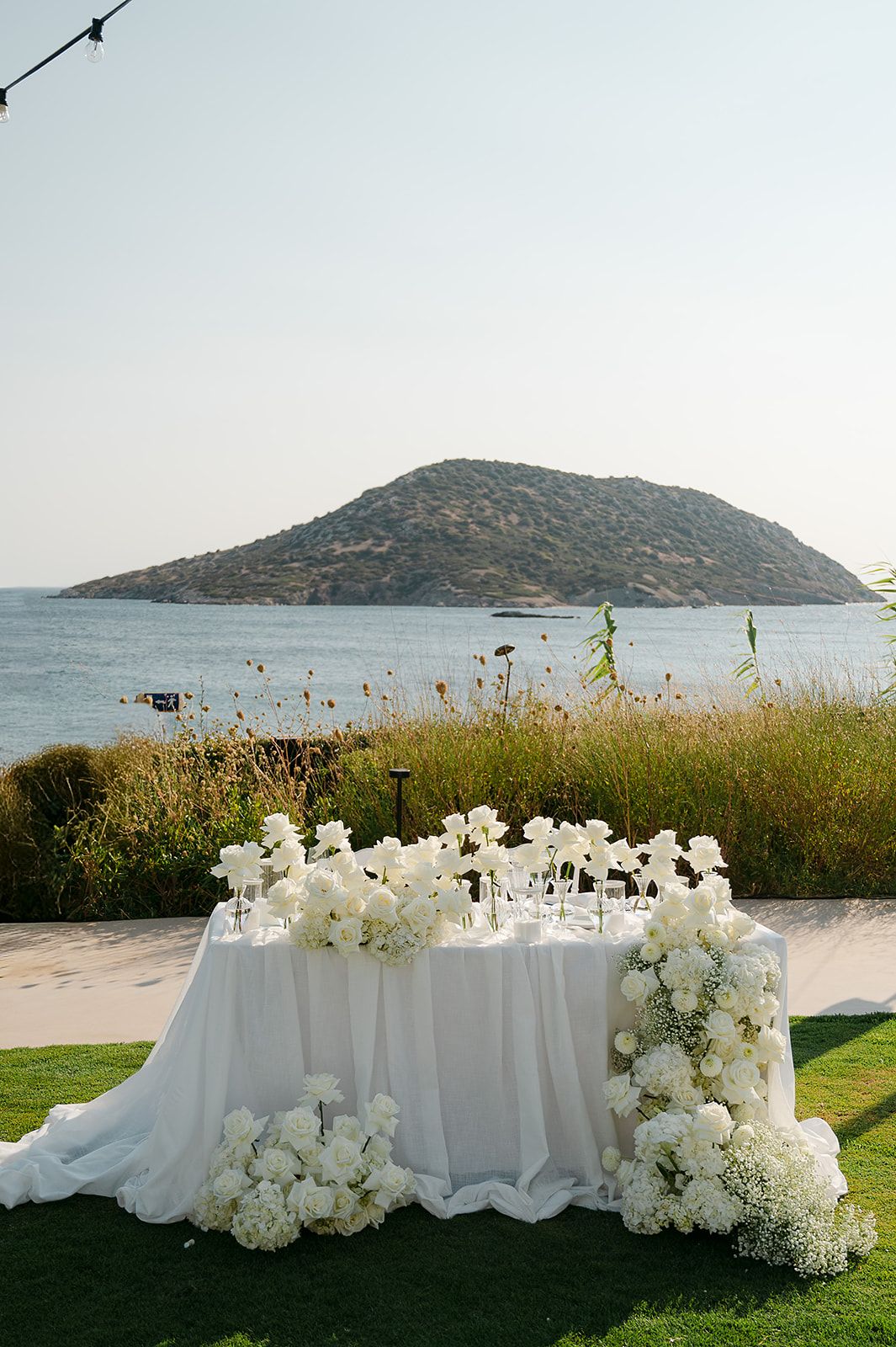Reception styling at Ktima 48 Athens