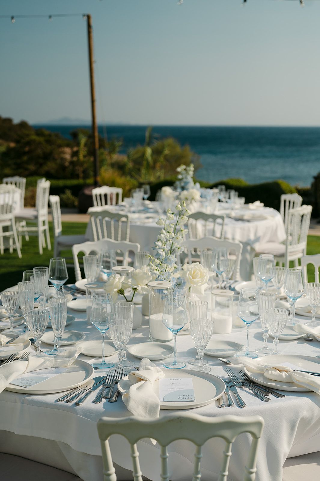 Reception styling at Ktima 48 Athens