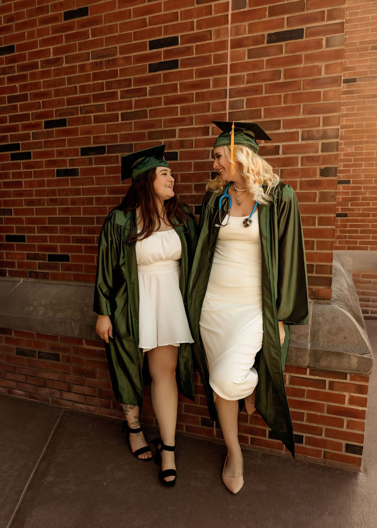 Nursing Graduation Session with friends in Normal Illinois