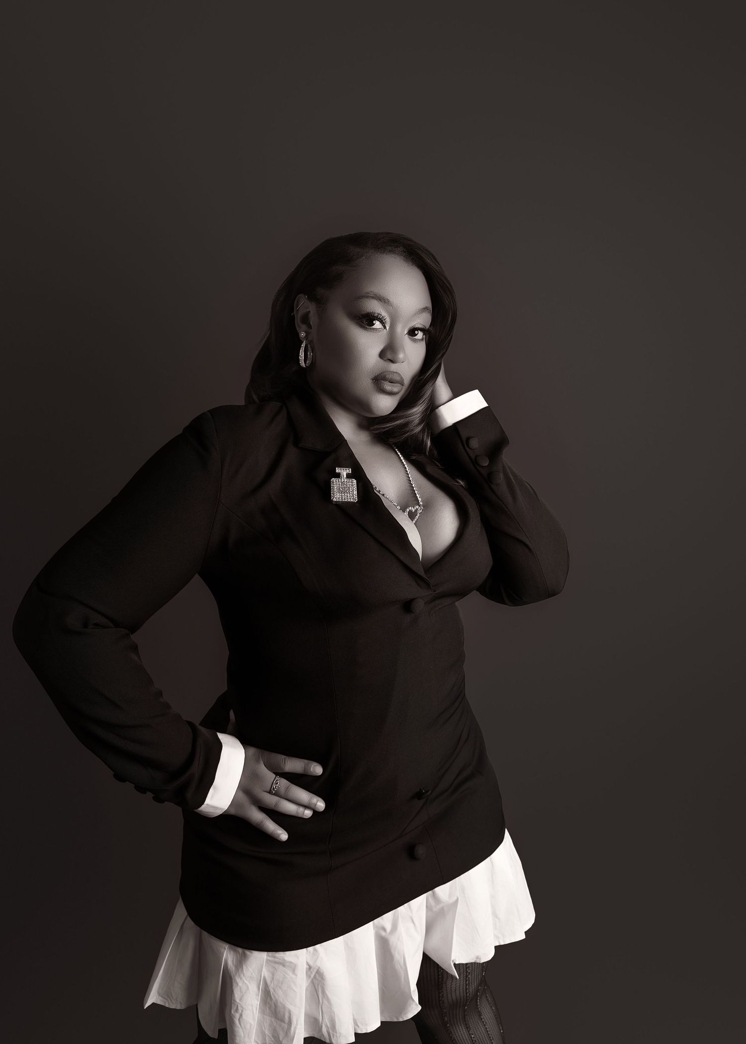 Classic Portrait session in-studio in Central IL