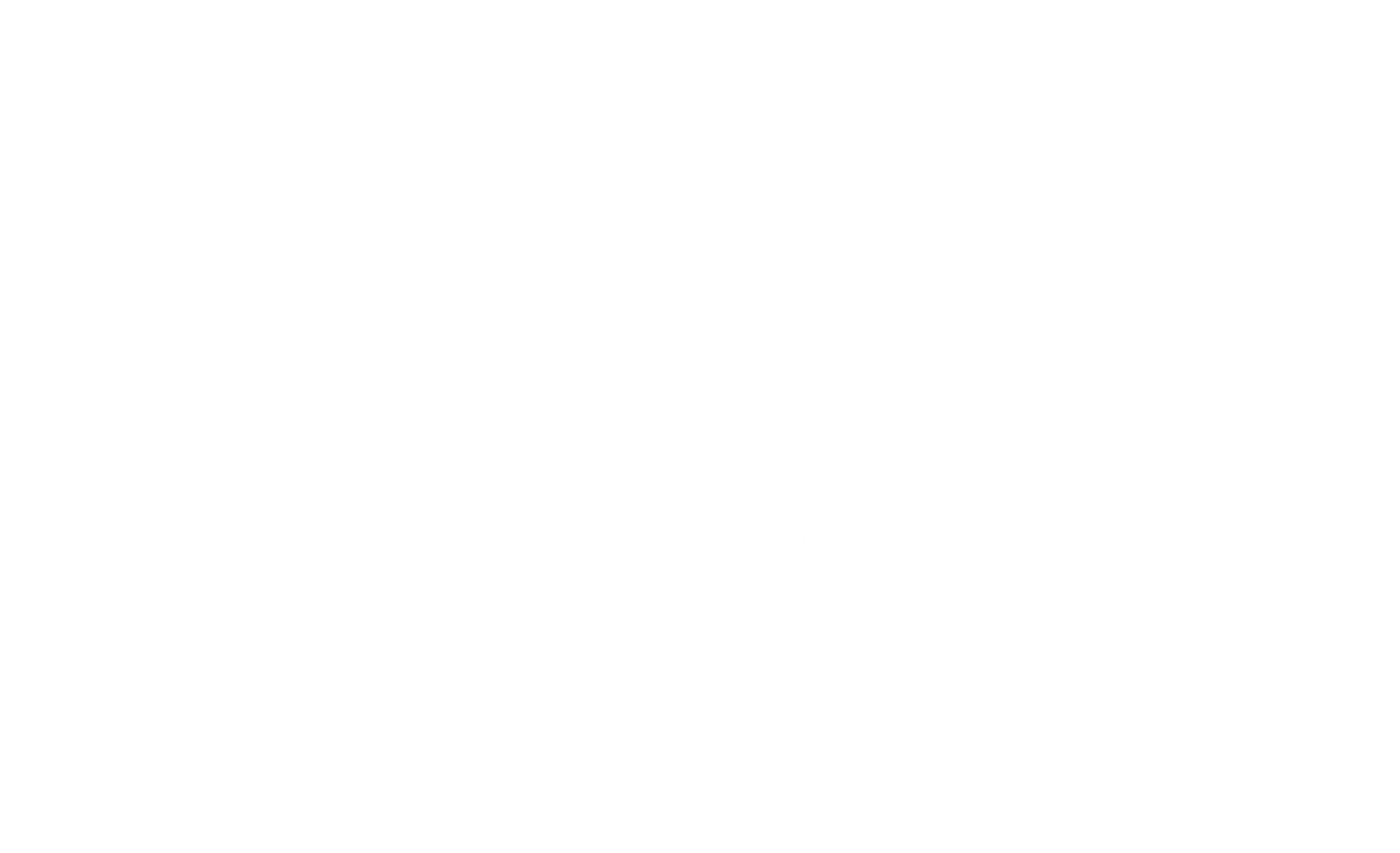 Sketch drawing of a bow