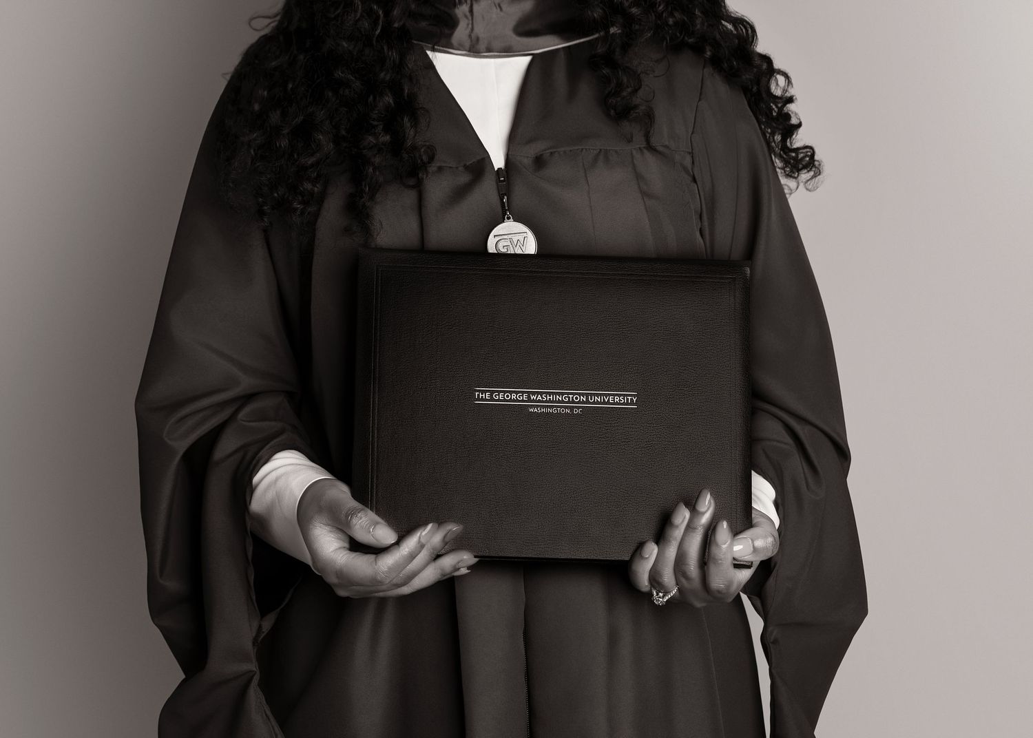In-studio graduation session in Peoria, IL