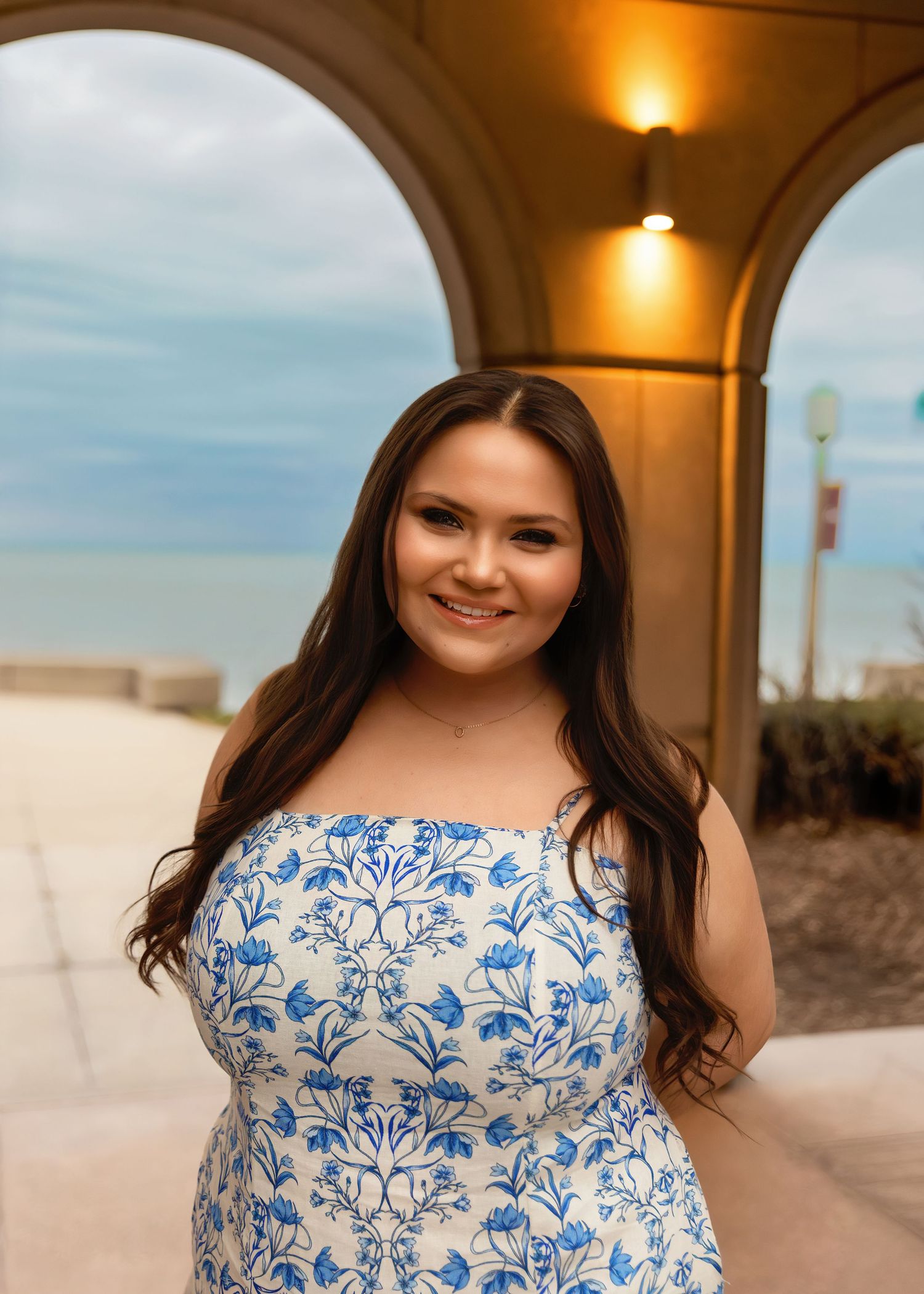 Senior Photoshoot at Loyola University in Chicago IL