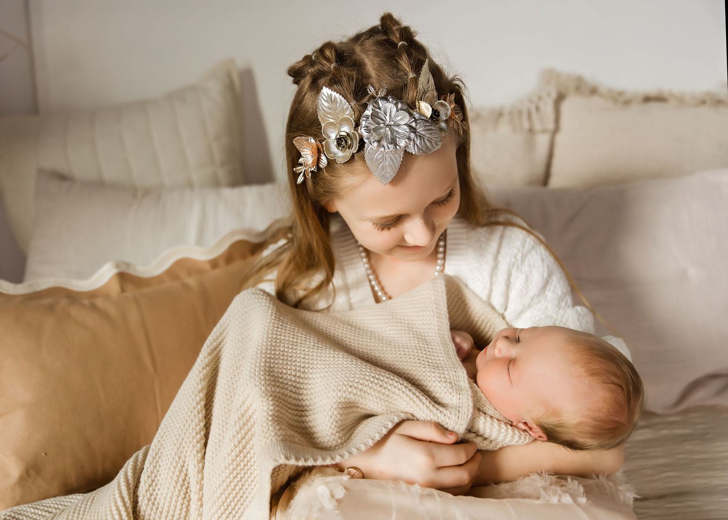 Lifestyle Newborn photoshoot in Tremont Illinois at the Studio on Sampson