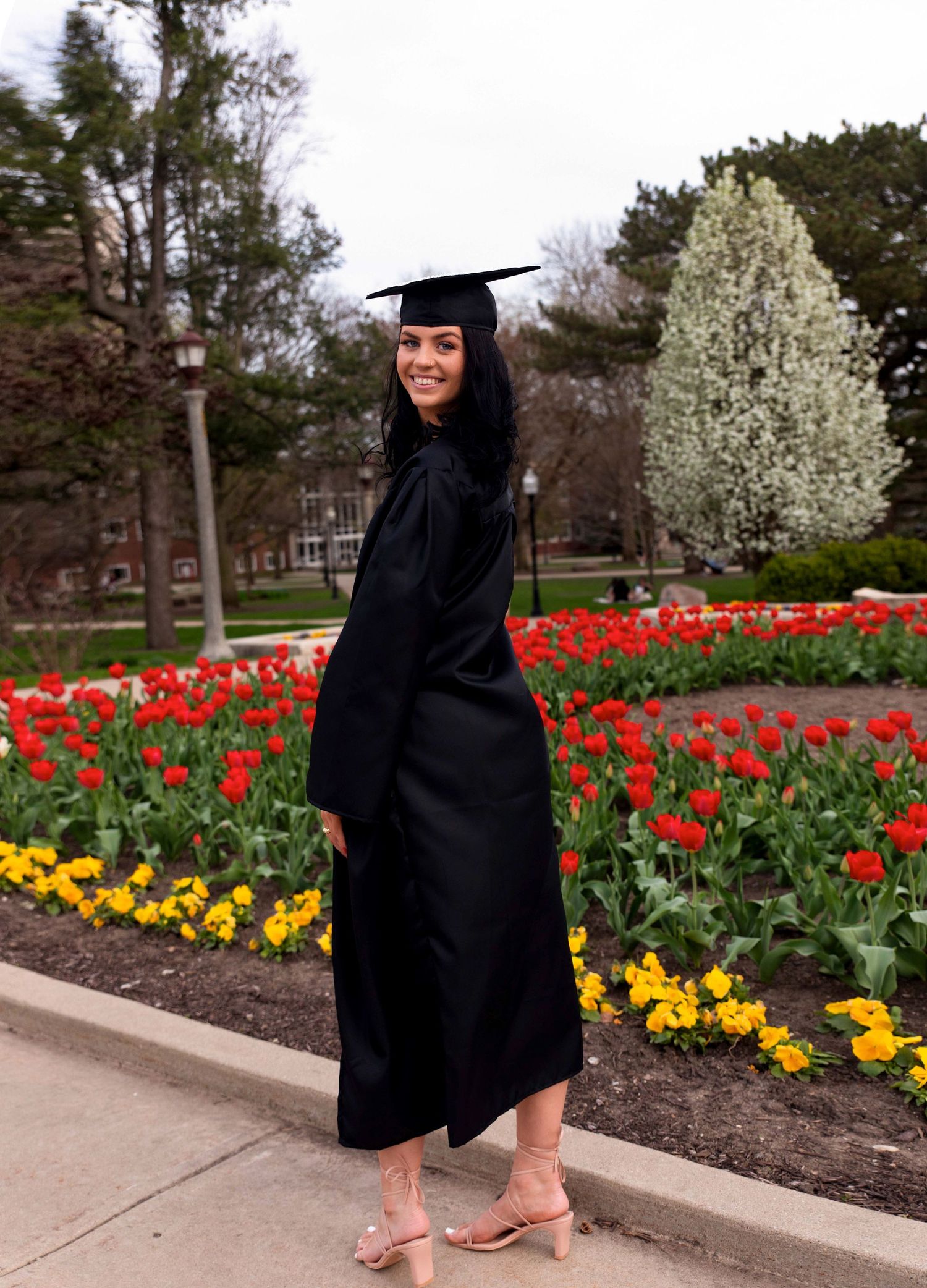 Graduation Portrait session at Illinois State University