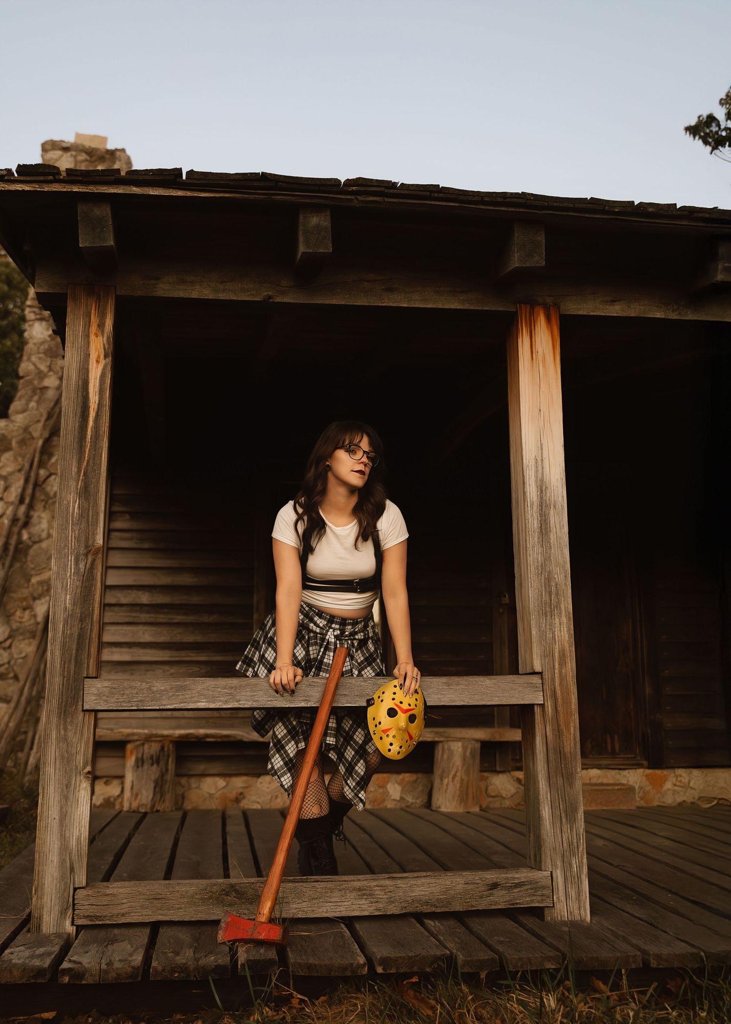 Creative Halloween Portrait session in Central IL