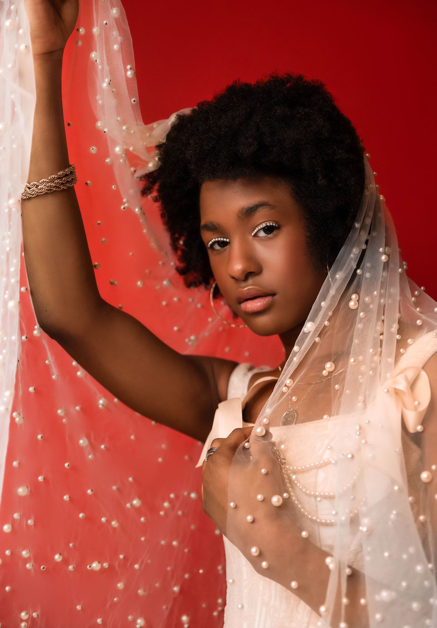 Bridal Portrait in-studio in Peoria, IL