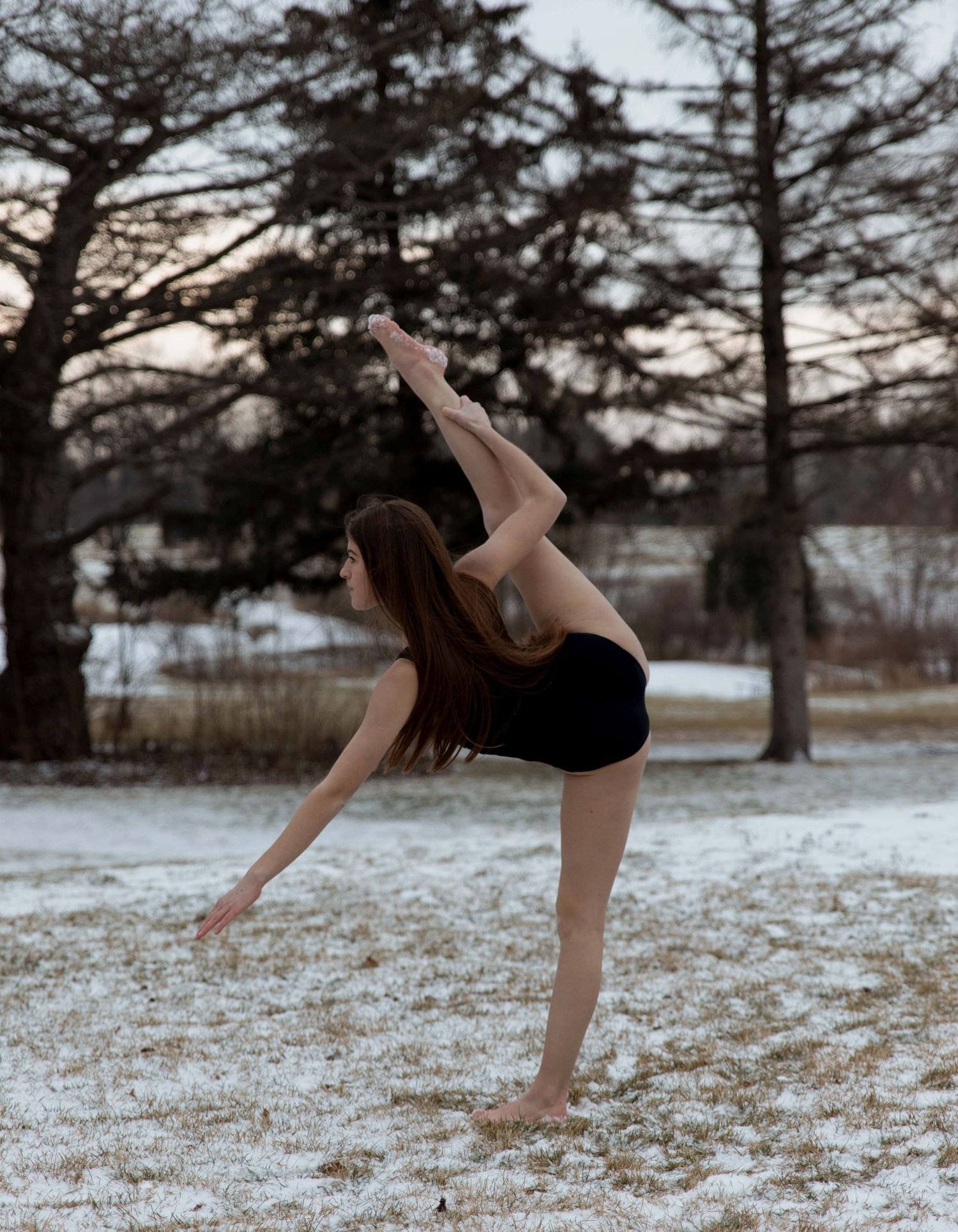 Winter dance photography in Peoria, IL