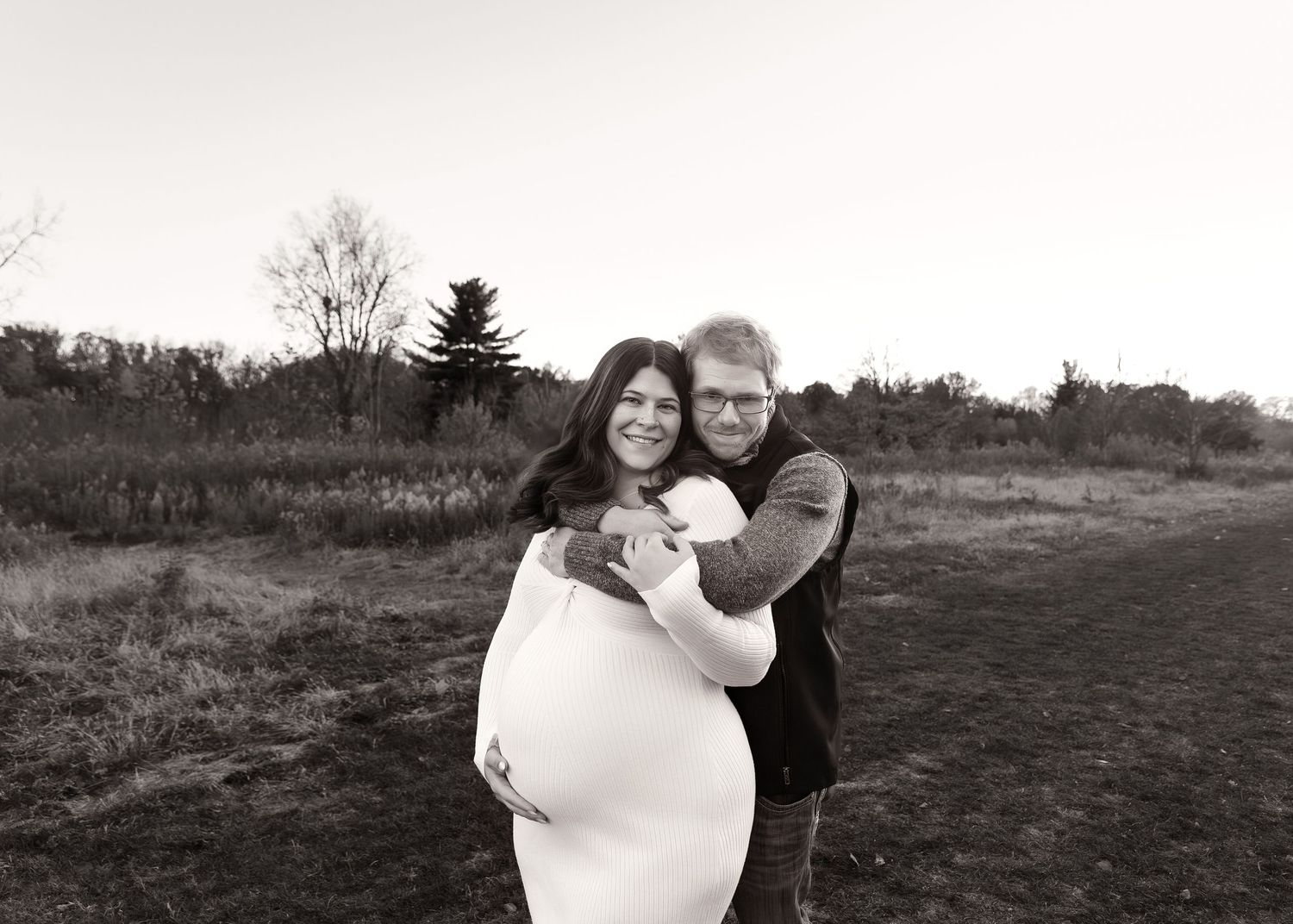 Fall maternity session at Donovan Park in Peoria, IL