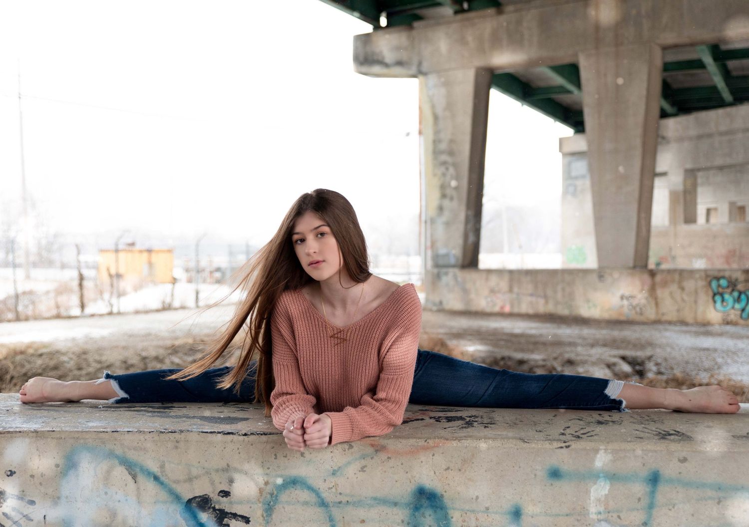 Winter dance photography in Peoria, IL