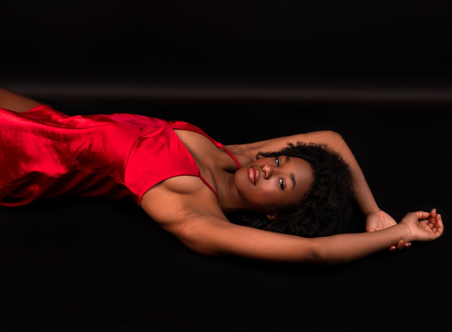 Valentines portrait session in studio in Central IL