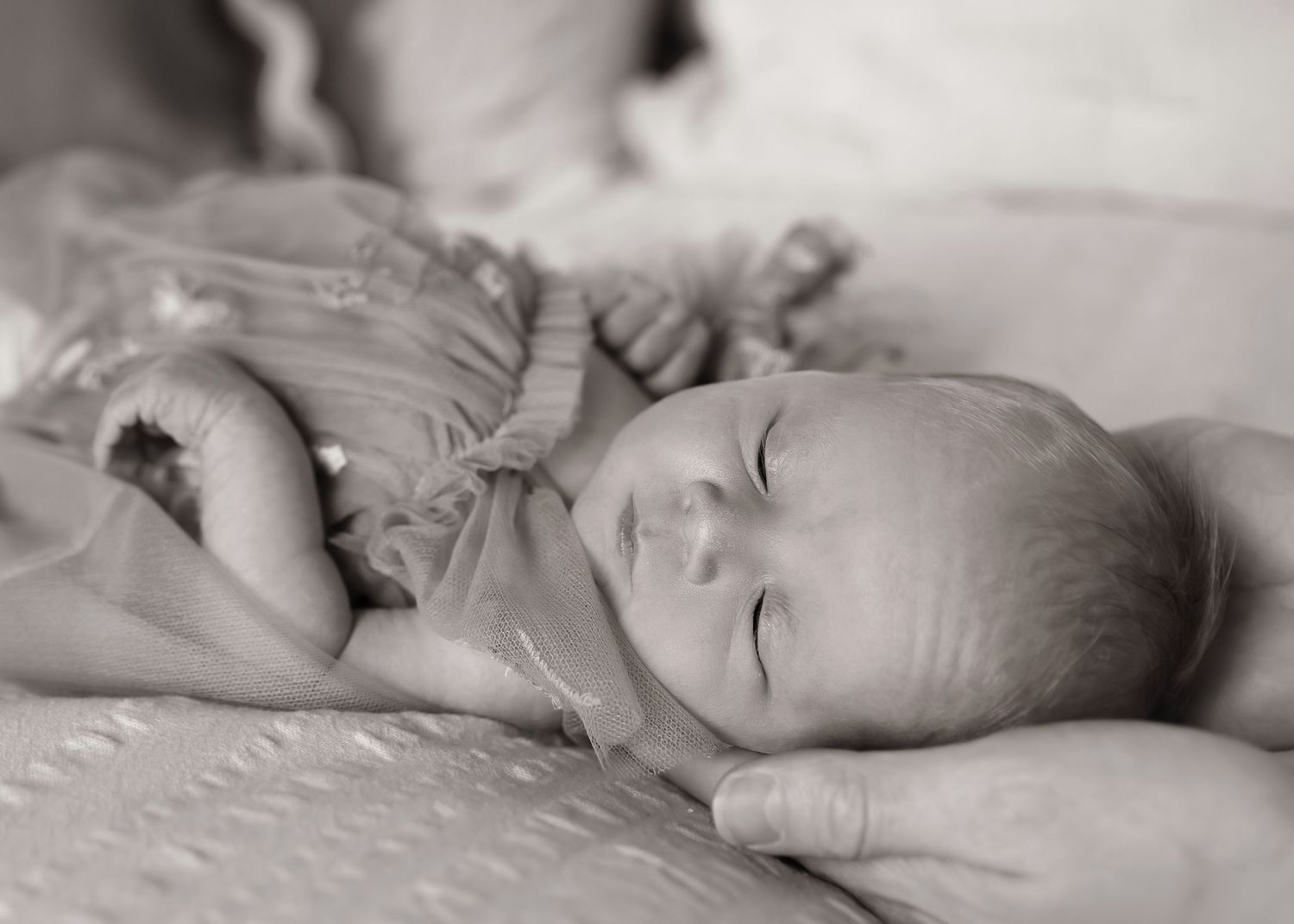 Lifestyle Newborn photoshoot in Central Illinois