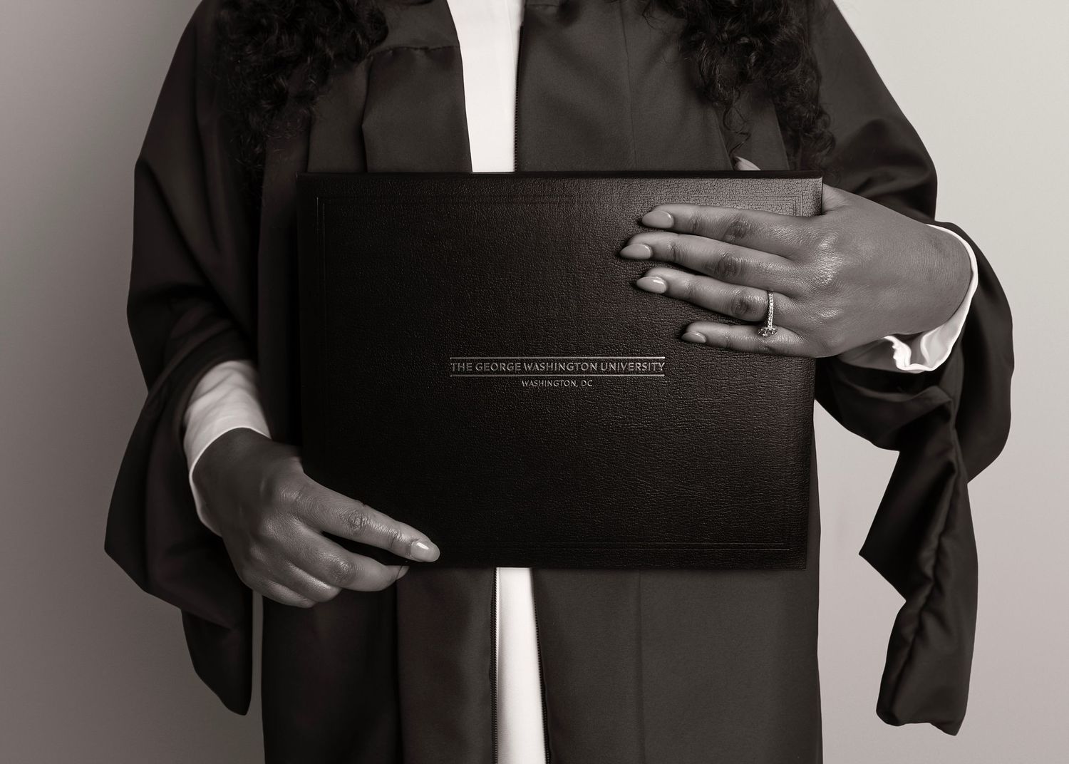 In-studio graduation session in Peoria, IL