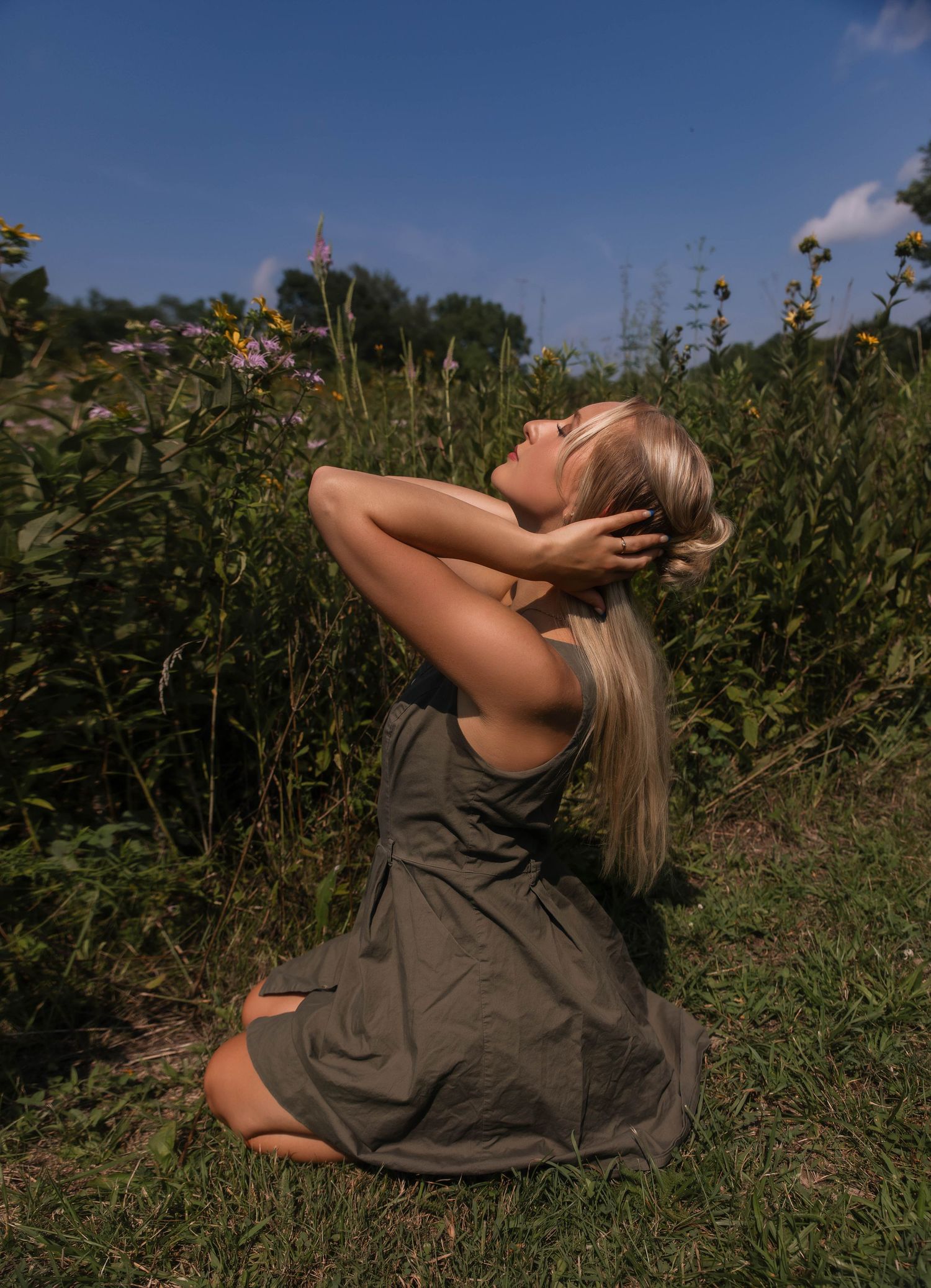 Portrait session at Jubilee College State Park